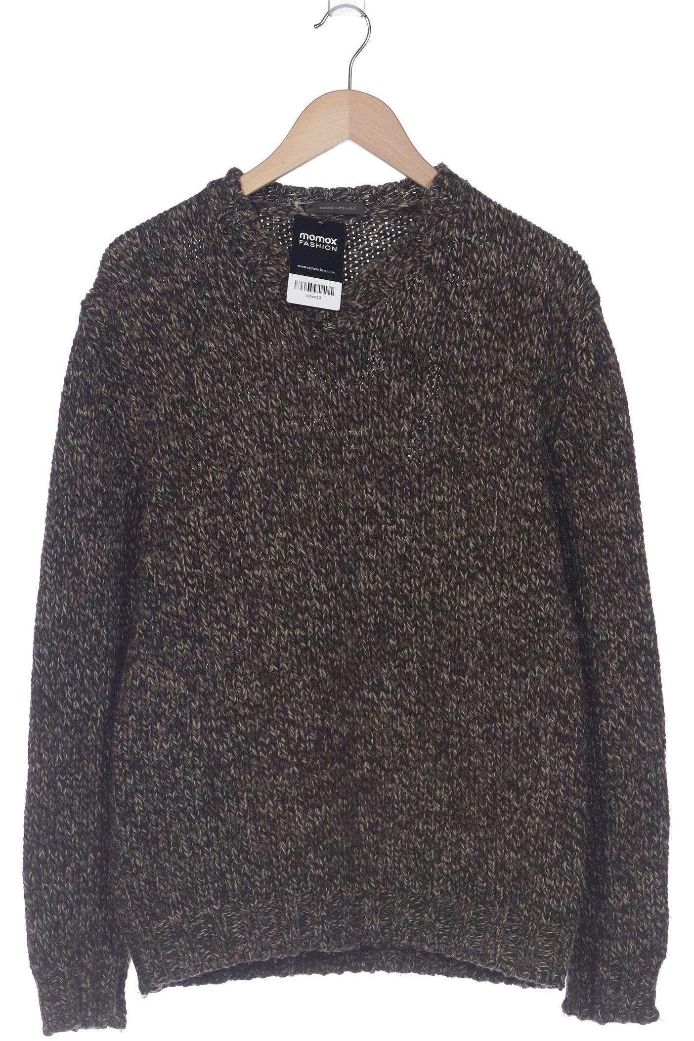 

Rene Lezard Herren Pullover, braun, Gr. 50