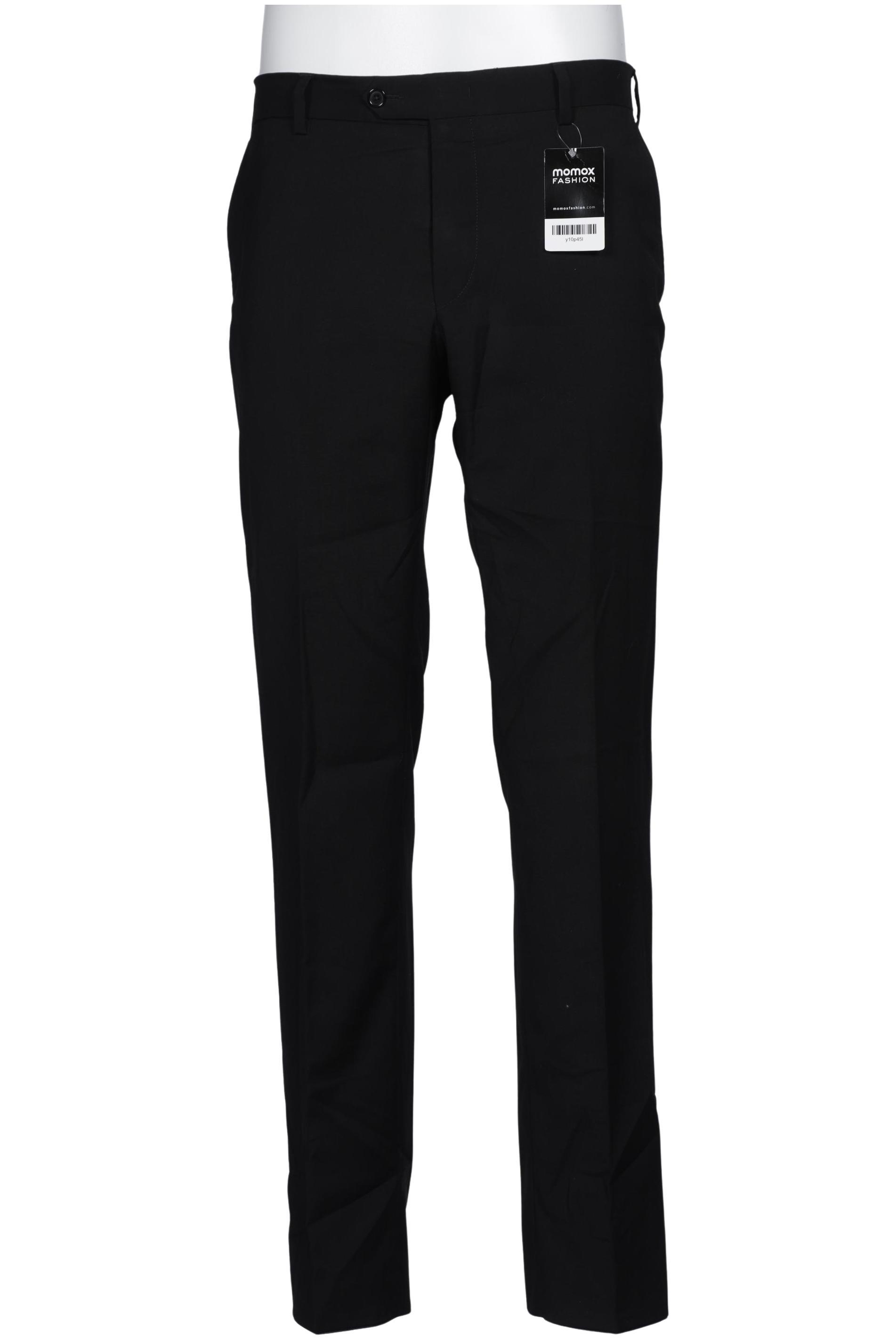 

Rene Lezard Herren Stoffhose, schwarz, Gr. 52