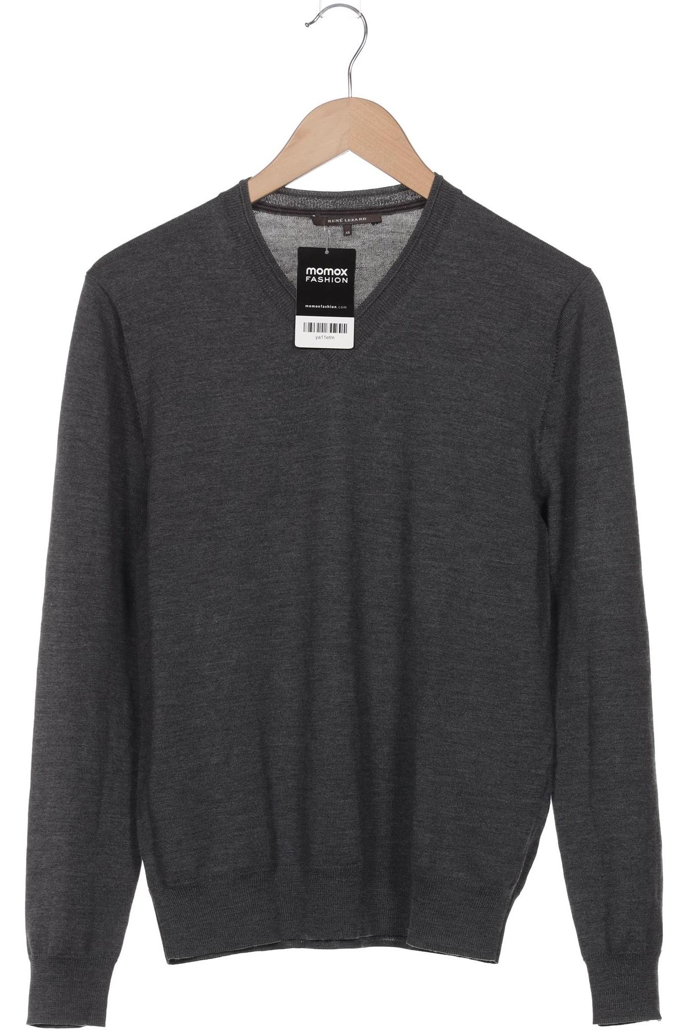 Thumbnail - Rene Lezard Herren Pullover, grau, Gr. 48