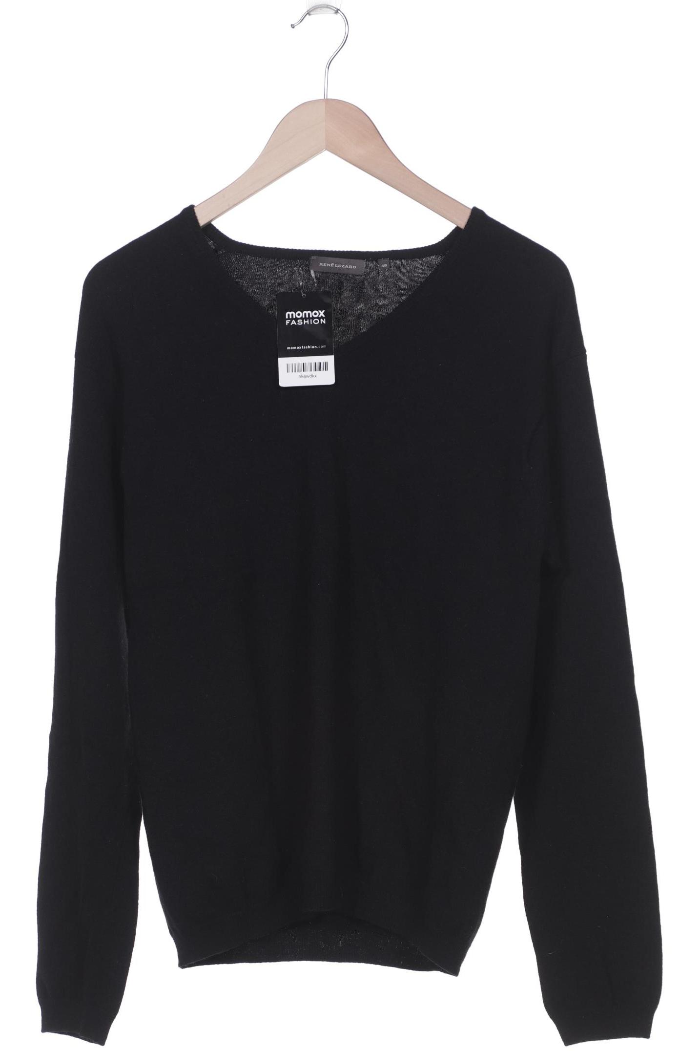 

Rene Lezard Herren Pullover, schwarz, Gr. 48