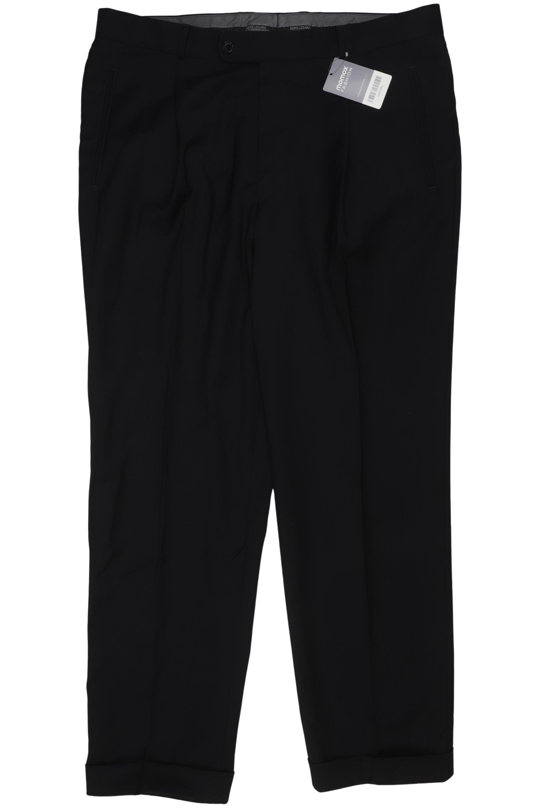 Thumbnail - Rene Lezard Herren Stoffhose, schwarz, Gr. 56