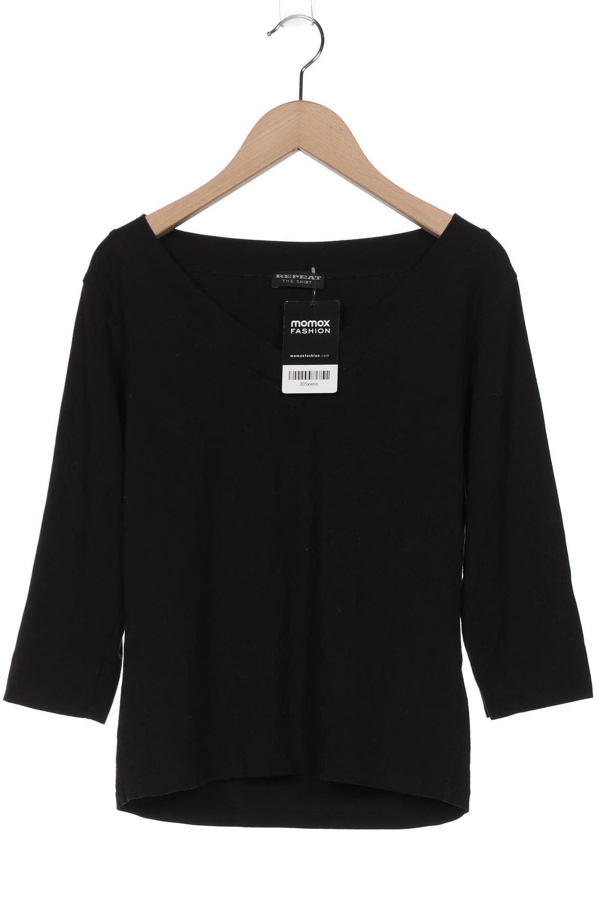 

Repeat Damen Langarmshirt, schwarz, Gr. 34