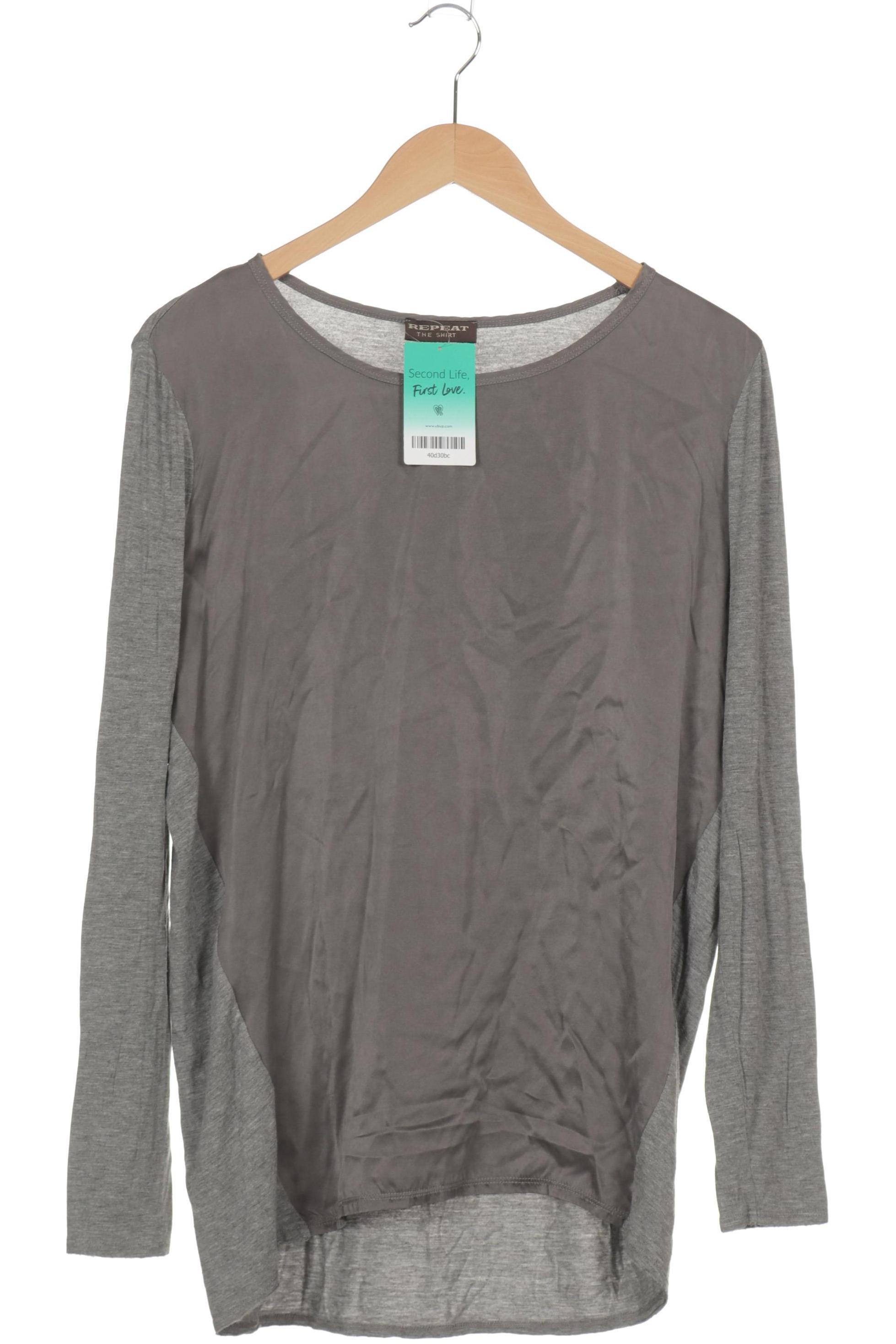

Repeat Damen Langarmshirt, grau, Gr. 38