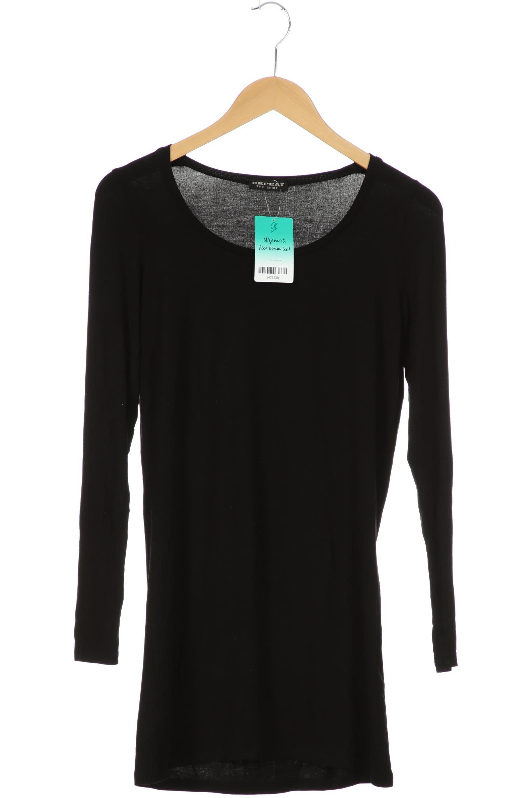 

Repeat Damen Langarmshirt, schwarz, Gr. 38