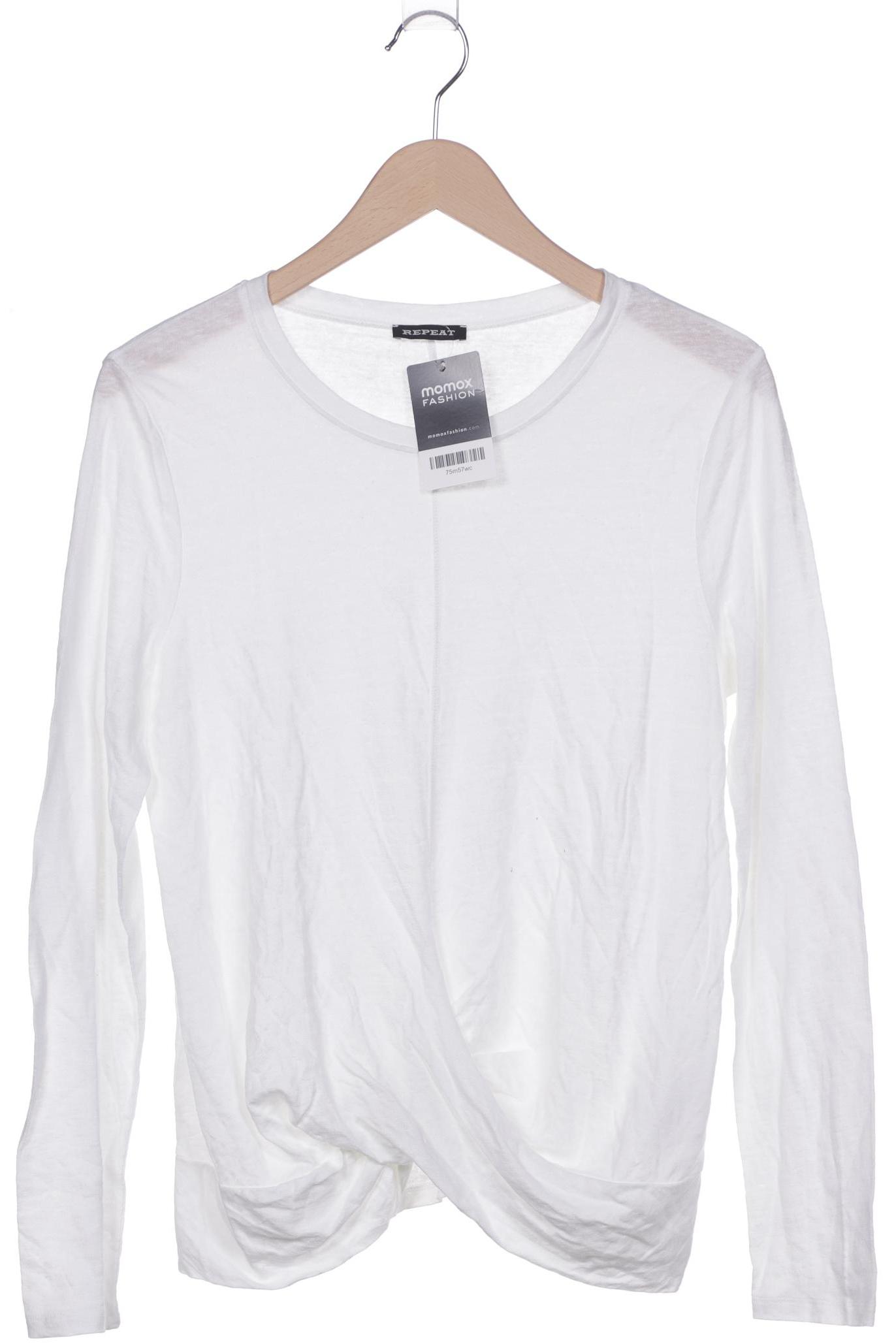 

Repeat Damen Langarmshirt, weiß, Gr. 40