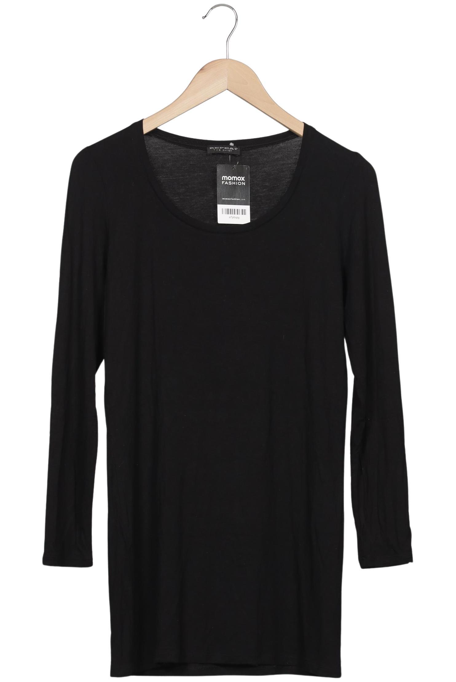 

Repeat Damen Langarmshirt, schwarz, Gr. 40