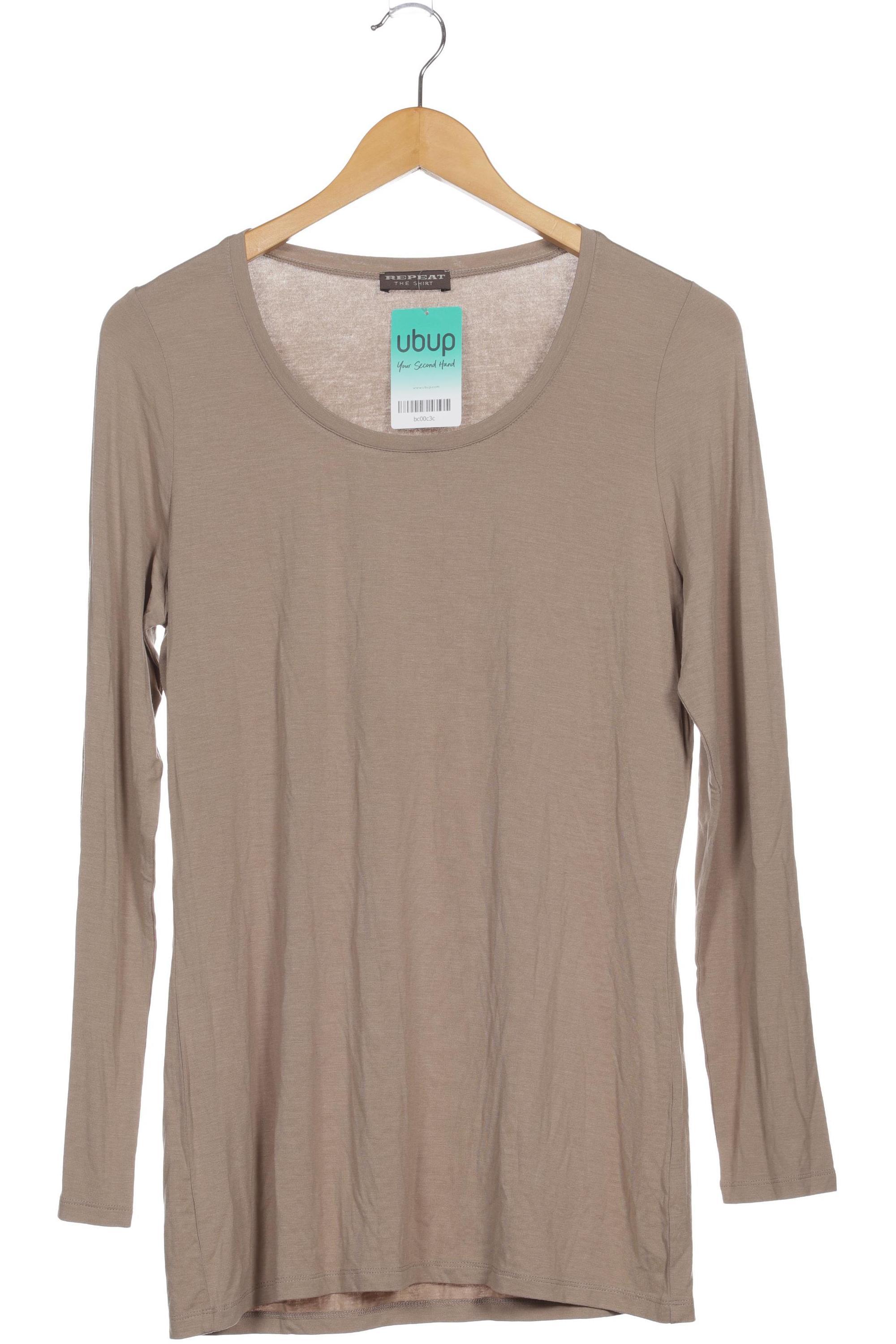 

Repeat Damen Langarmshirt, beige, Gr. 42