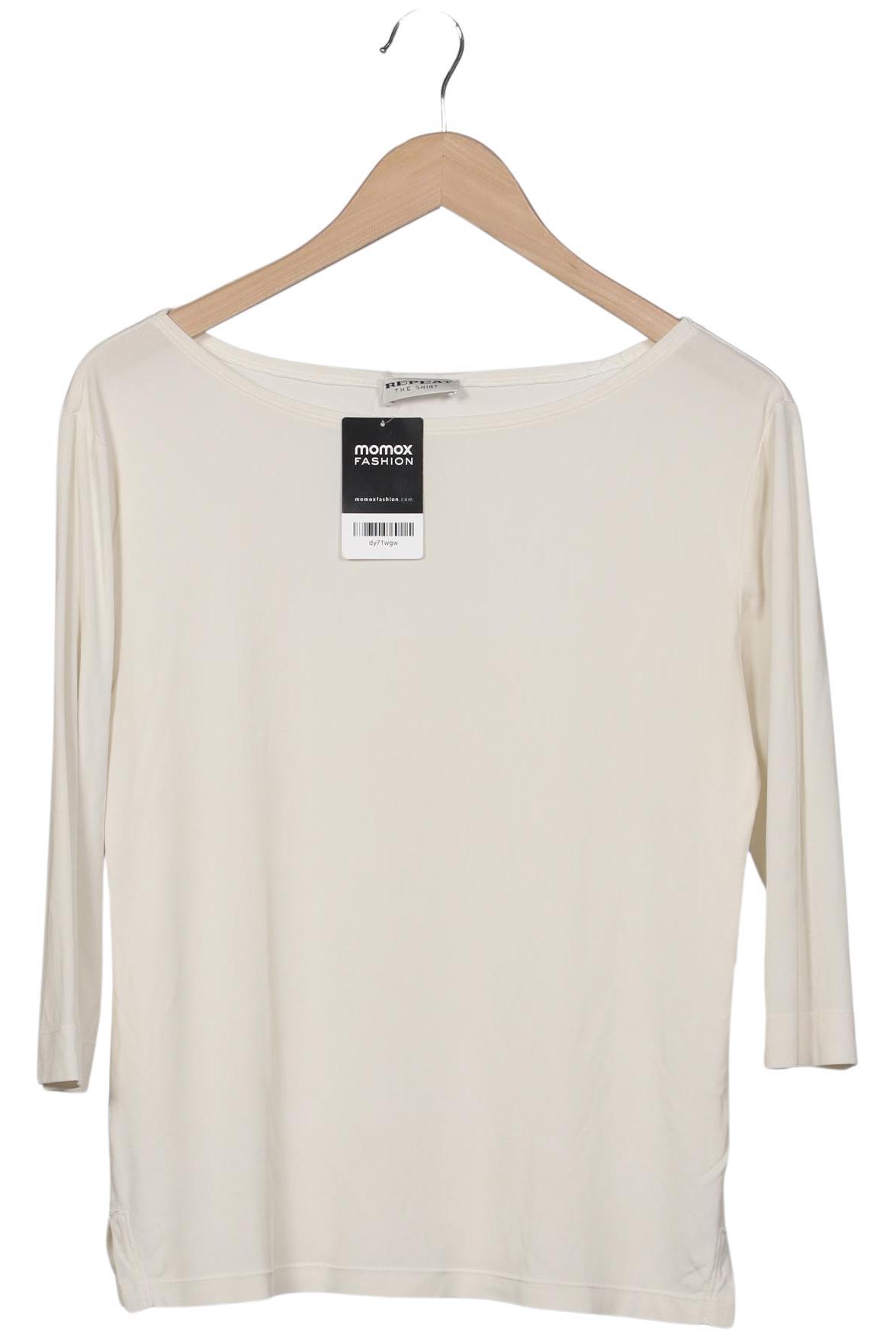 

Repeat Damen Langarmshirt, cremeweiß, Gr. 40