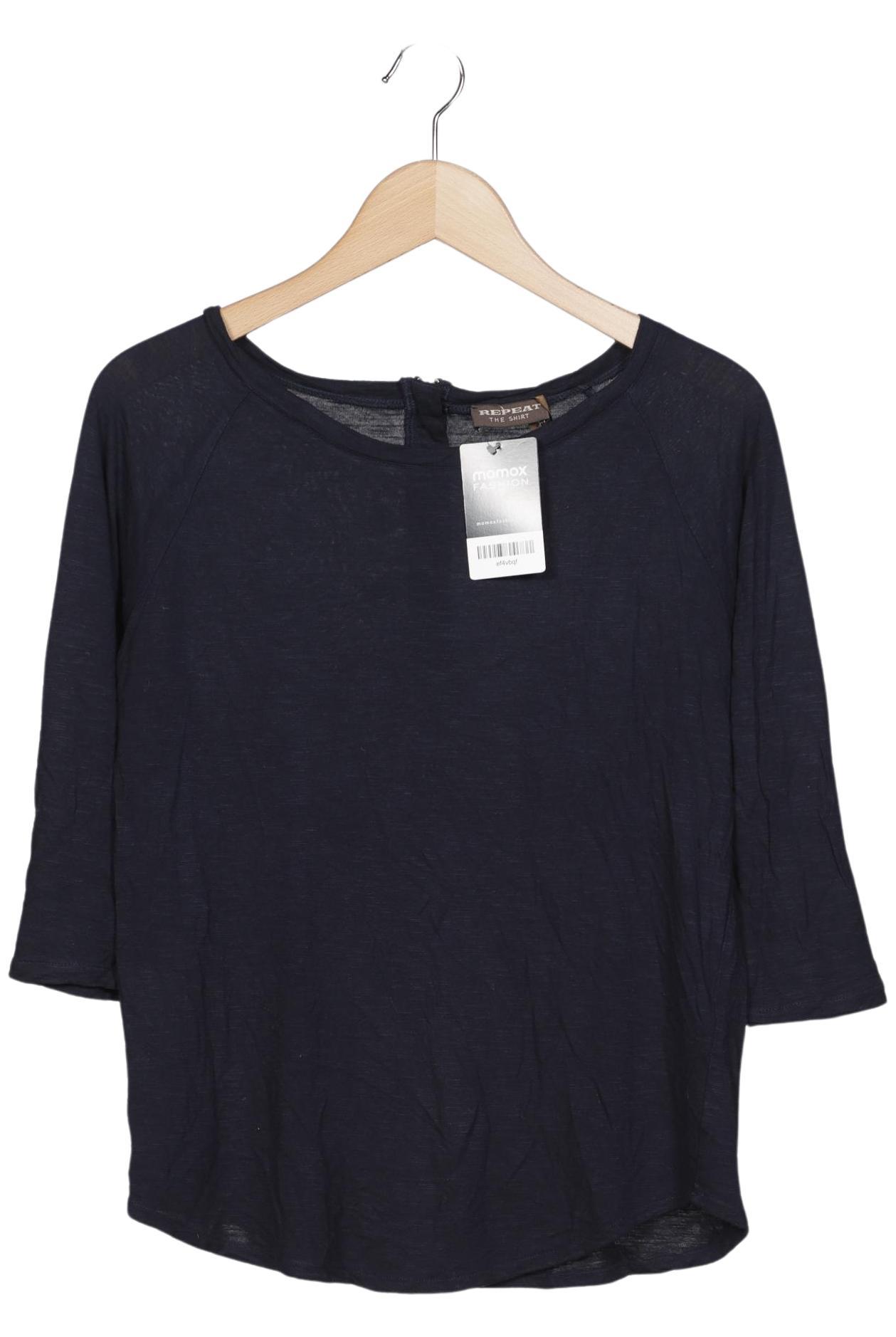 

Repeat Damen Langarmshirt, marineblau, Gr. 36