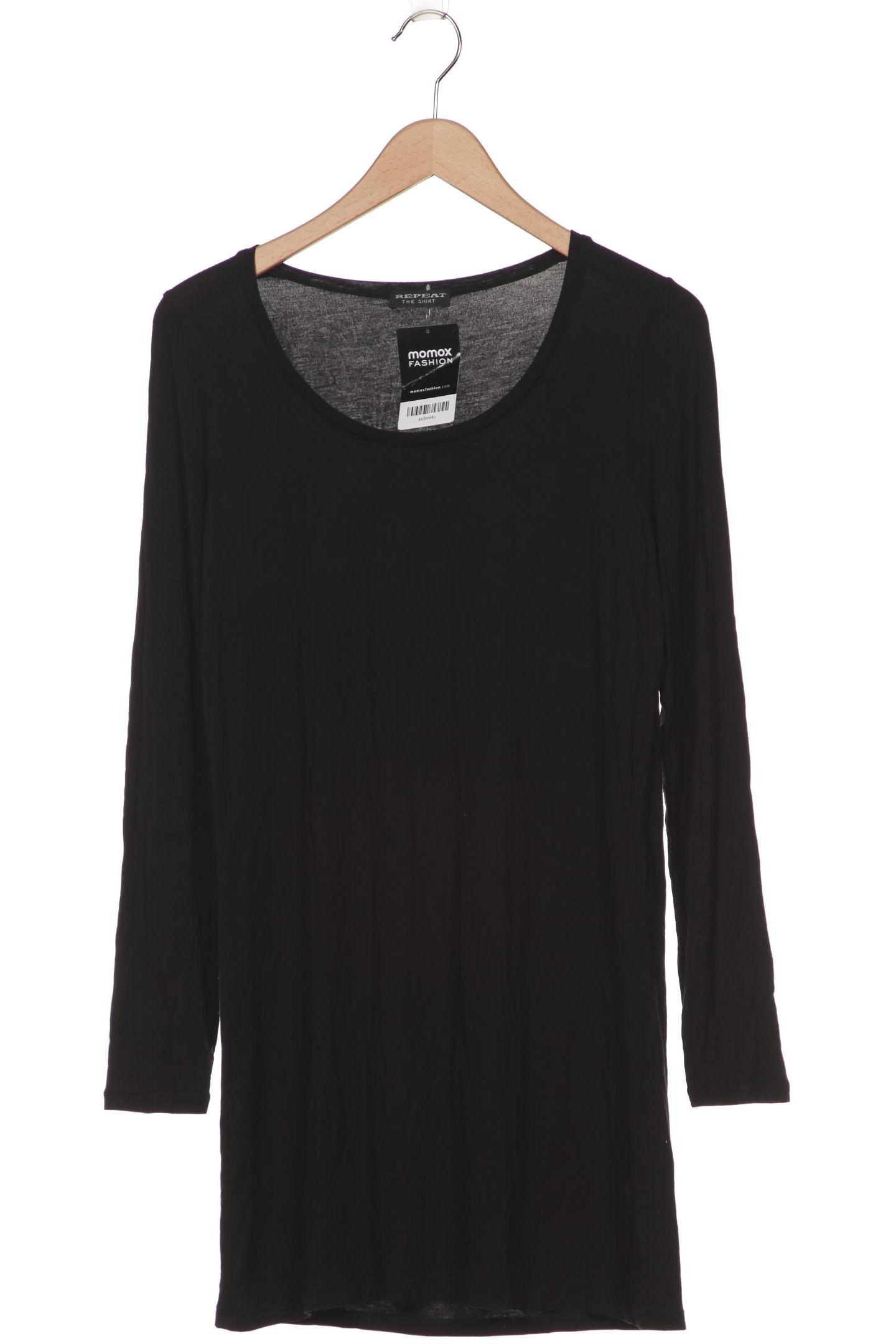 

Repeat Damen Langarmshirt, schwarz