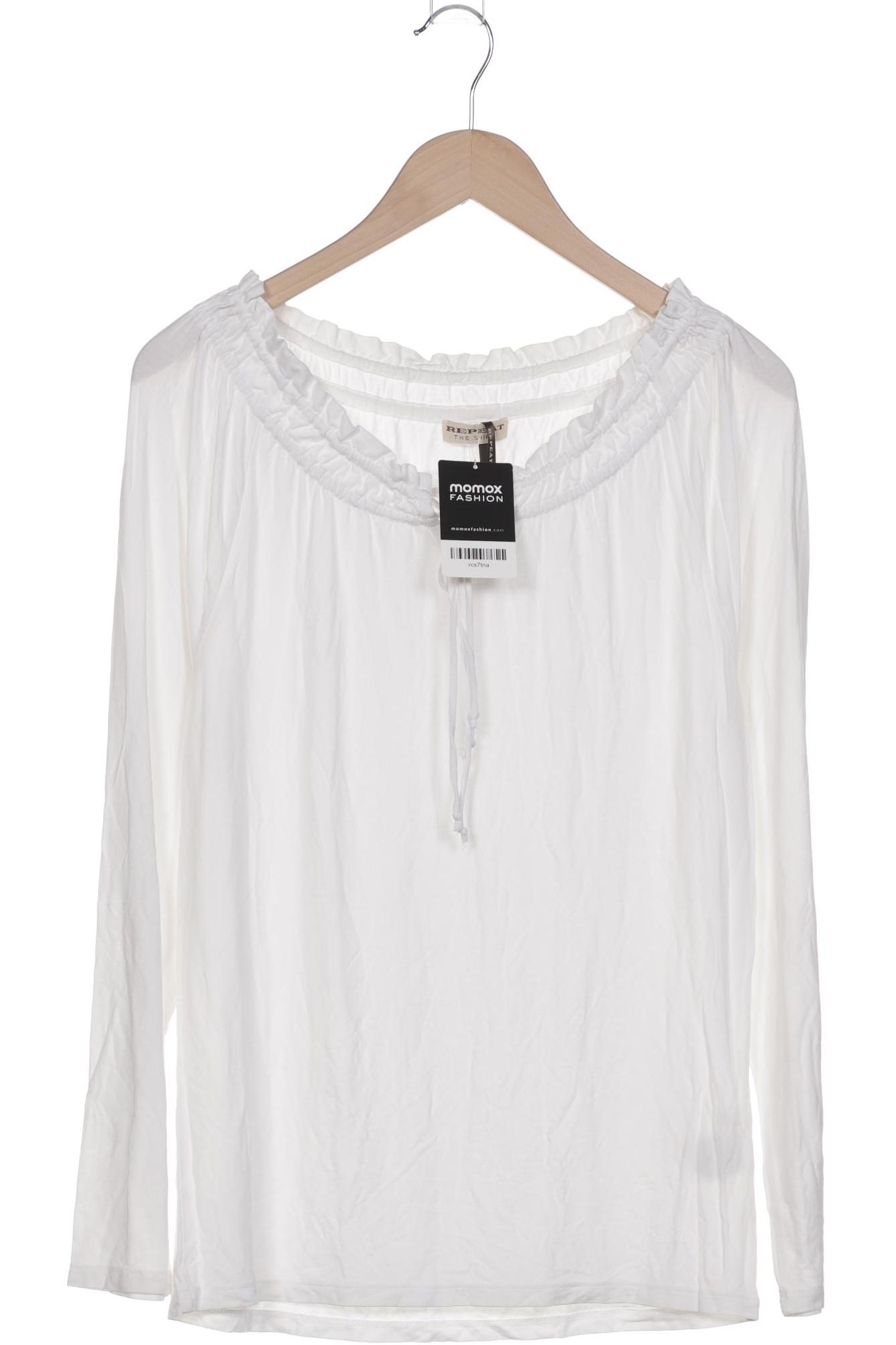 

Repeat Damen Langarmshirt, weiß, Gr. 40