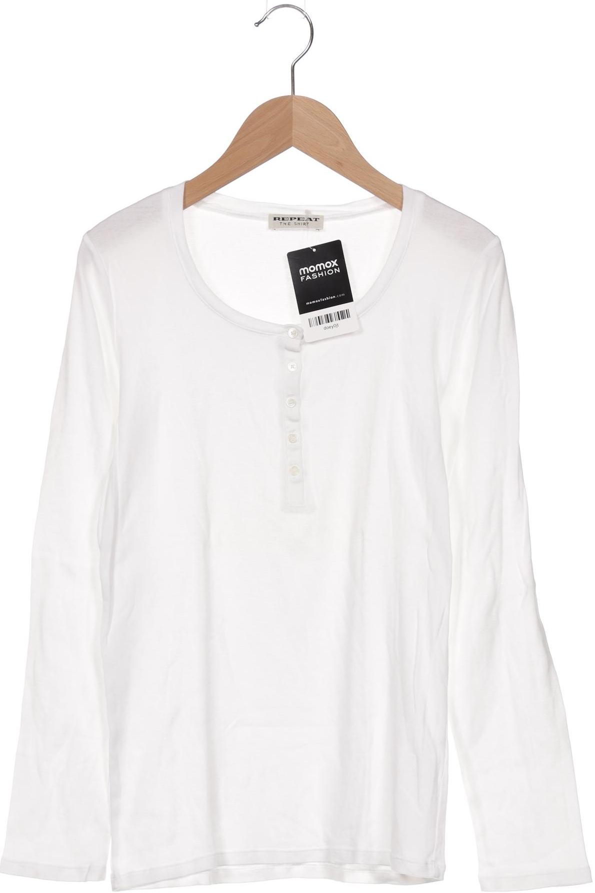 

Repeat Damen Langarmshirt, weiß, Gr. 36