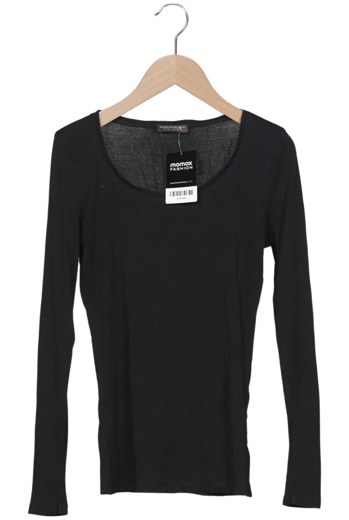 

Repeat Damen Langarmshirt, schwarz, Gr. 36