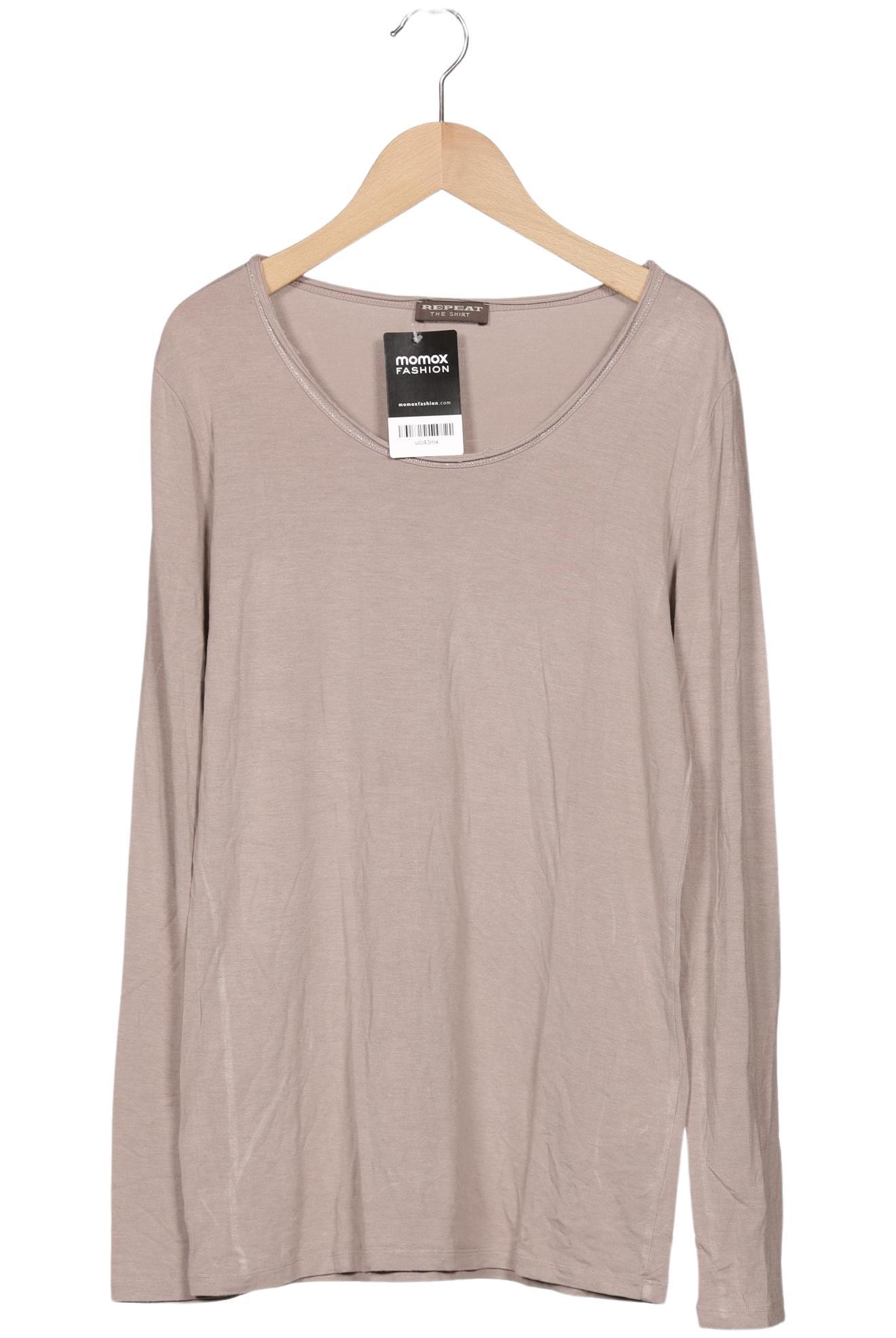 

Repeat Damen Langarmshirt, beige, Gr. 42
