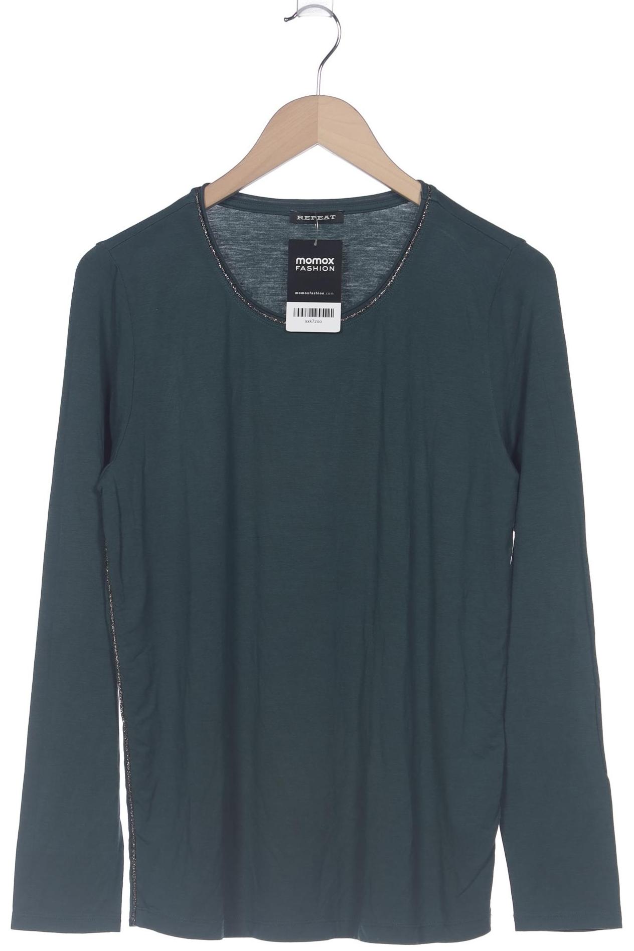 

Repeat Damen Langarmshirt, grün, Gr. 40