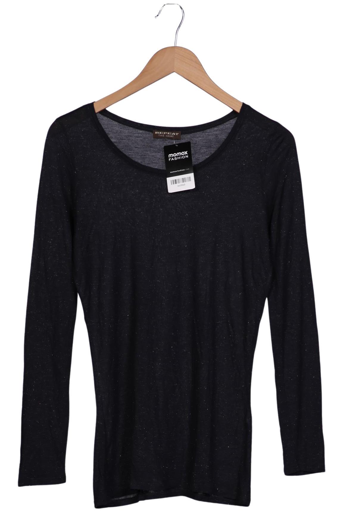 

Repeat Damen Langarmshirt, marineblau, Gr. 38