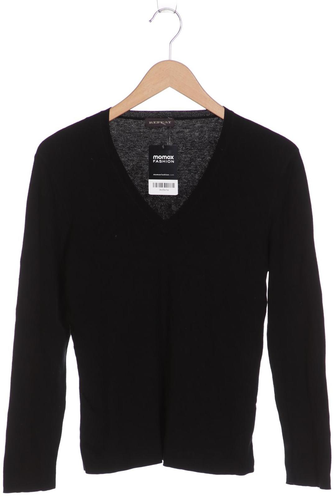 

Repeat Damen Pullover, schwarz
