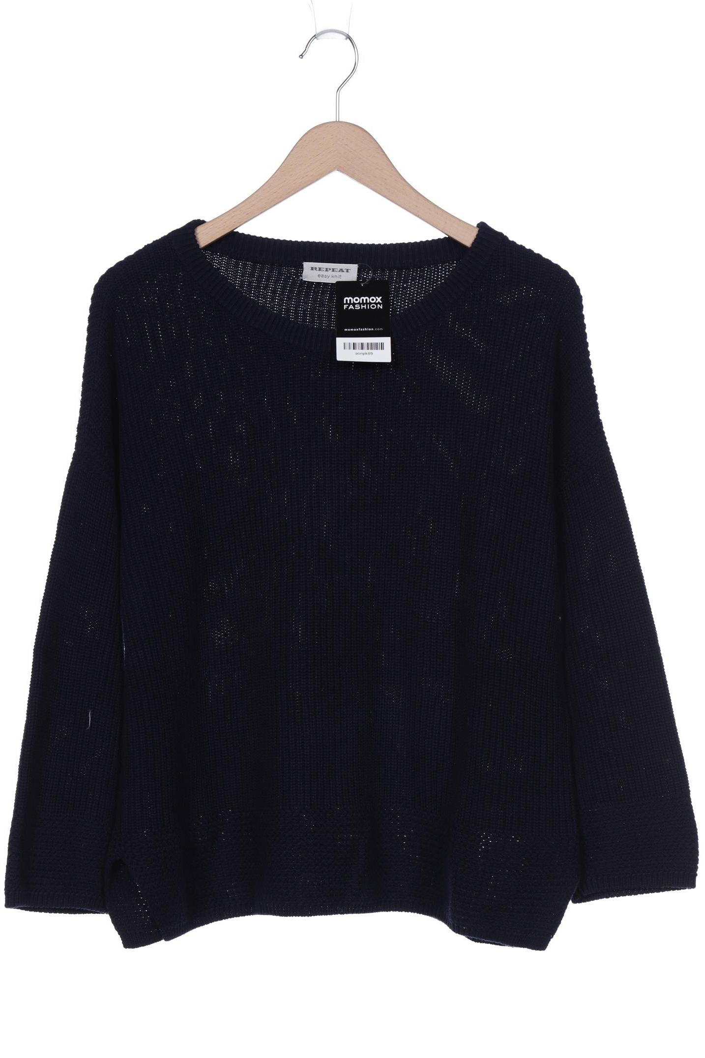

Repeat Damen Pullover, marineblau