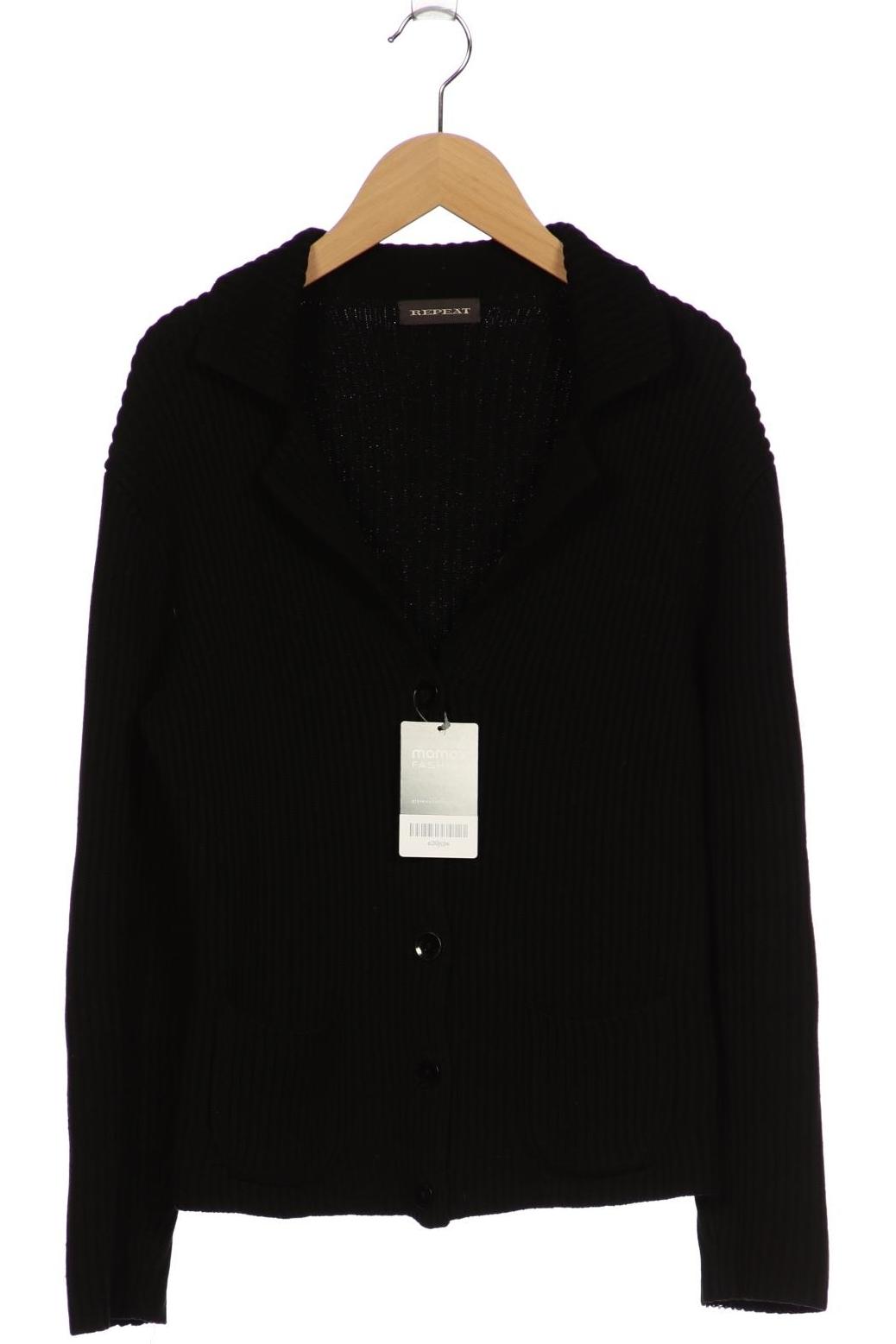 

Repeat Damen Strickjacke, schwarz, Gr. 38