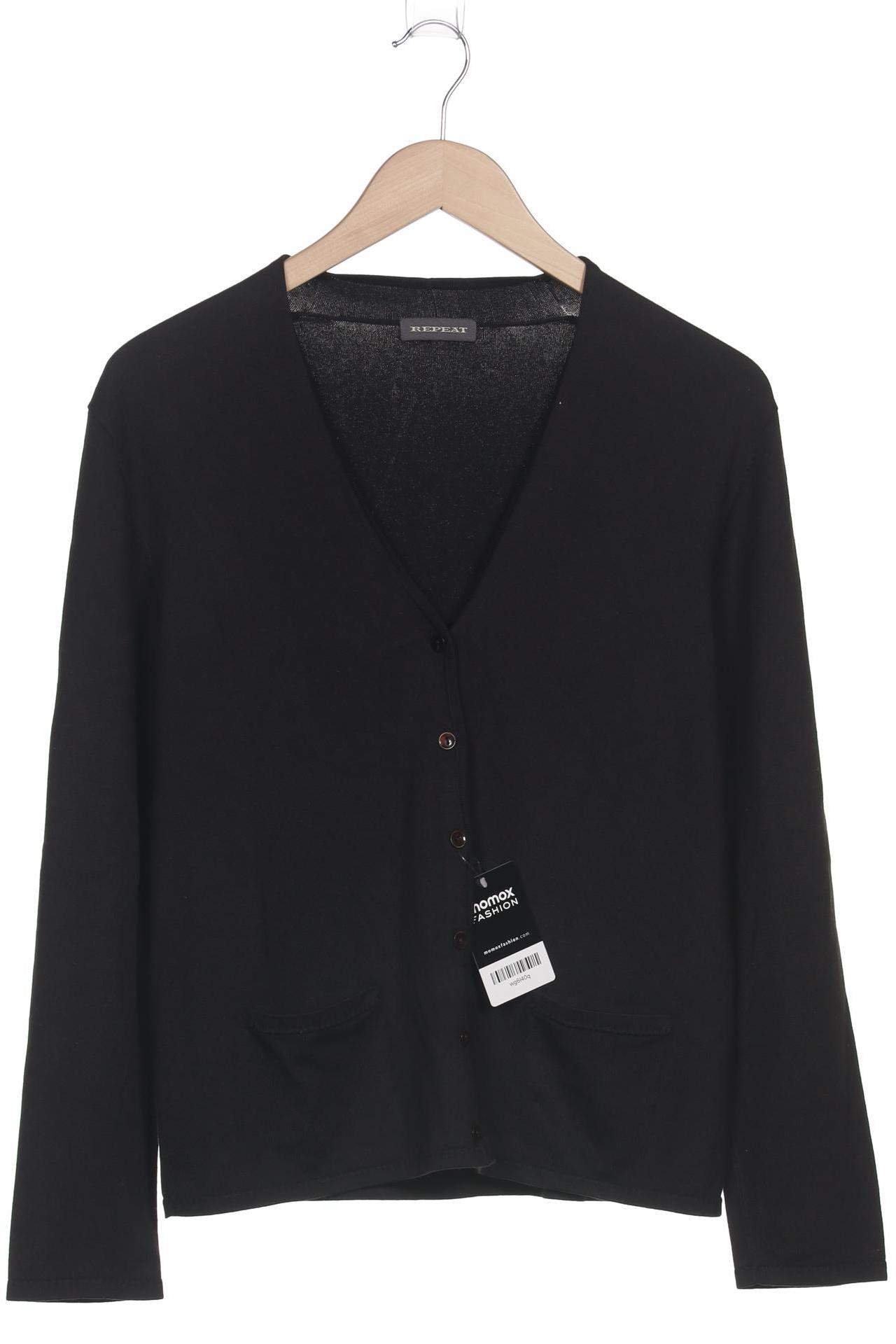 

Repeat Damen Strickjacke, schwarz, Gr. 44