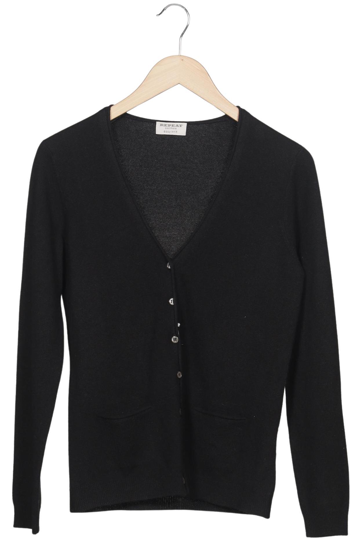 

Repeat Damen Strickjacke, schwarz, Gr. 40