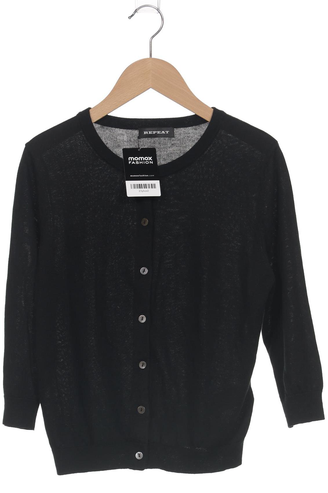 

Repeat Damen Strickjacke, schwarz, Gr. 36