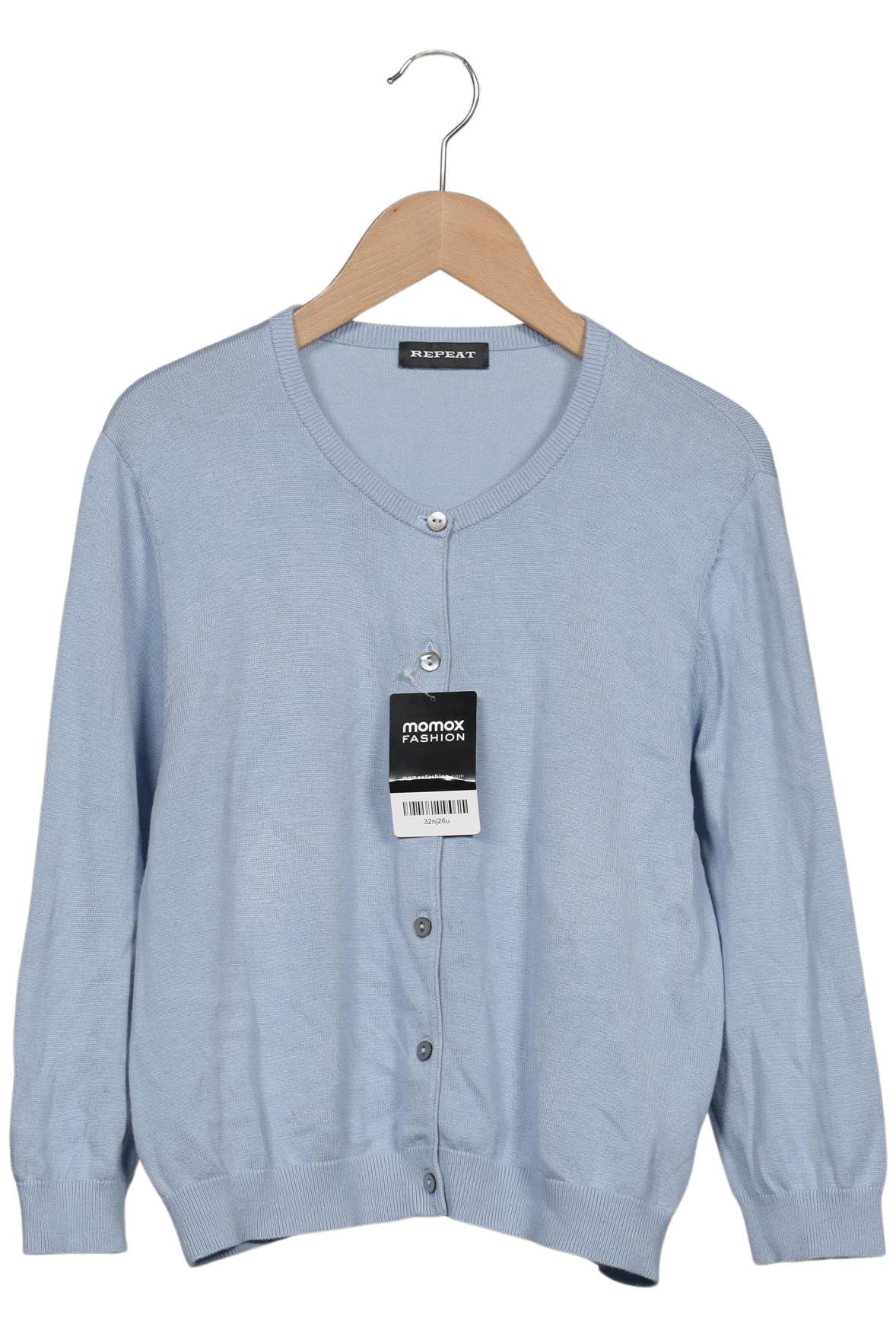 

Repeat Damen Strickjacke, hellblau, Gr. 40