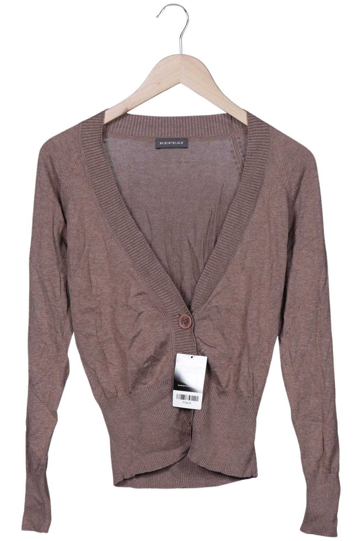 

Repeat Damen Strickjacke, braun, Gr. 40