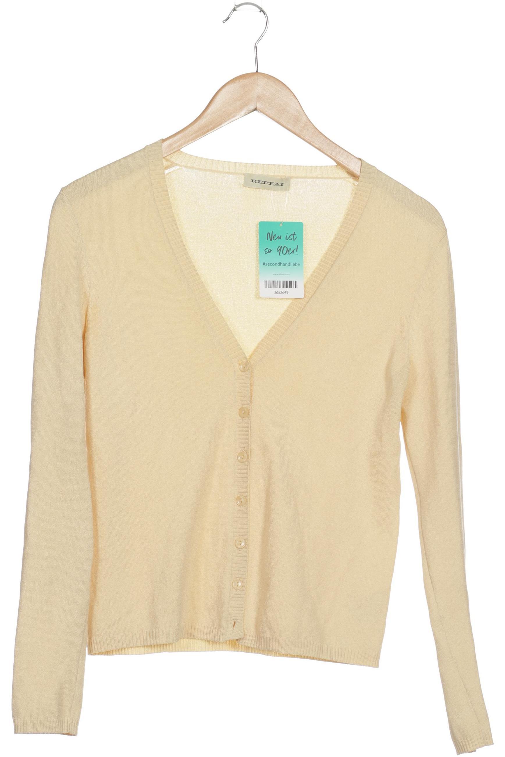 

Repeat Damen Strickjacke, gelb, Gr. 38