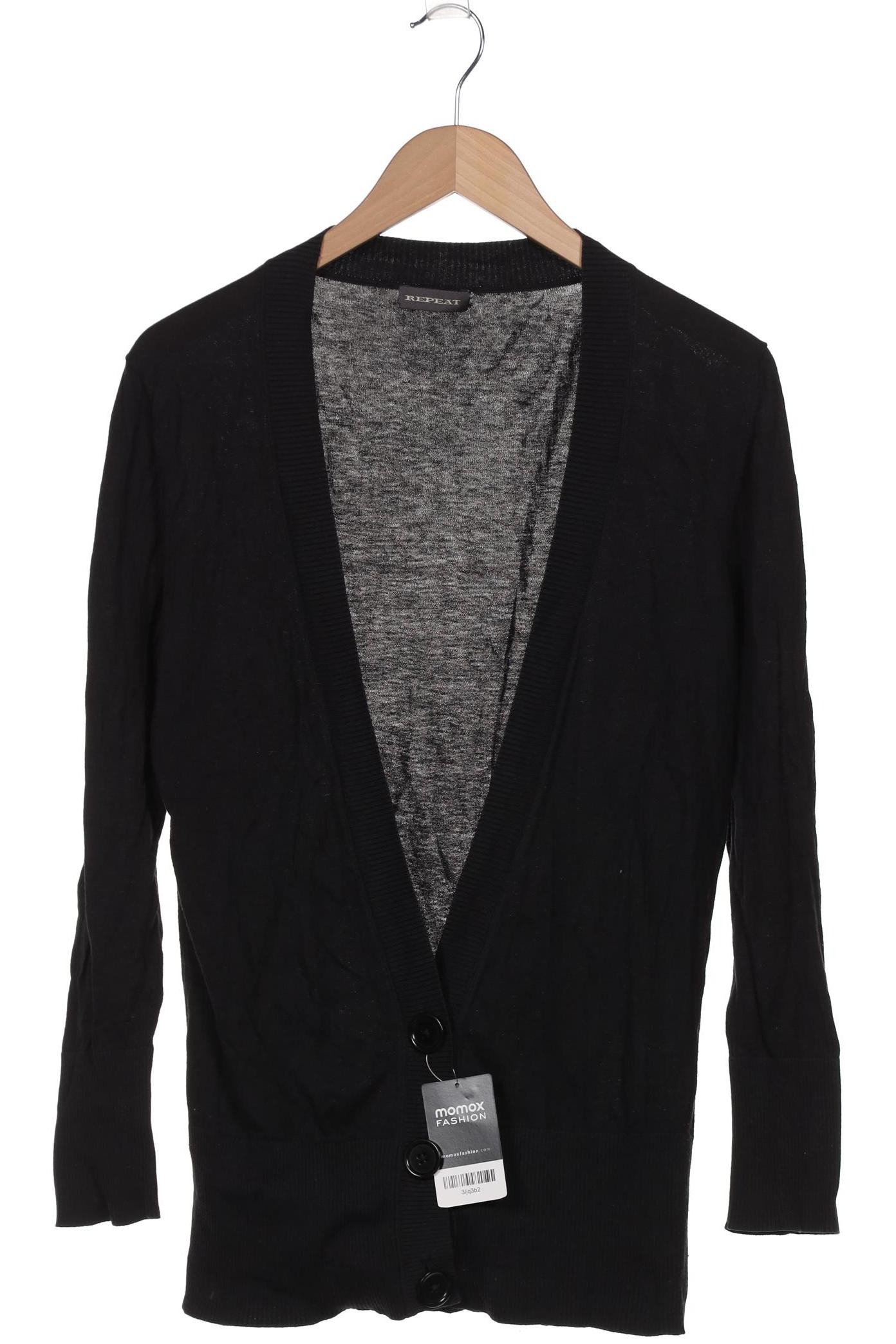 

Repeat Damen Strickjacke, schwarz, Gr. 38