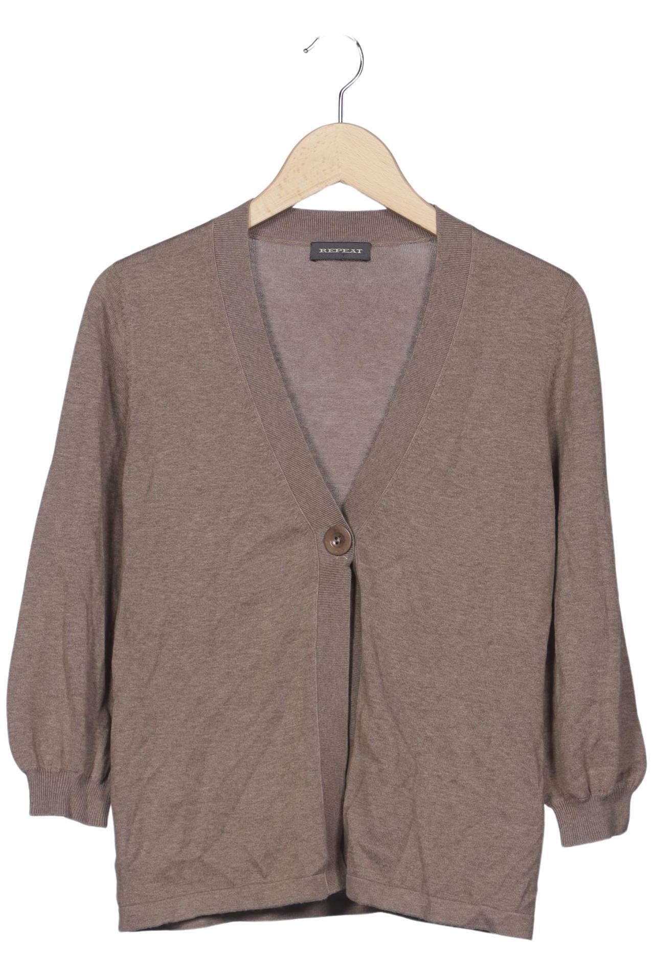

Repeat Damen Strickjacke, braun, Gr. 36
