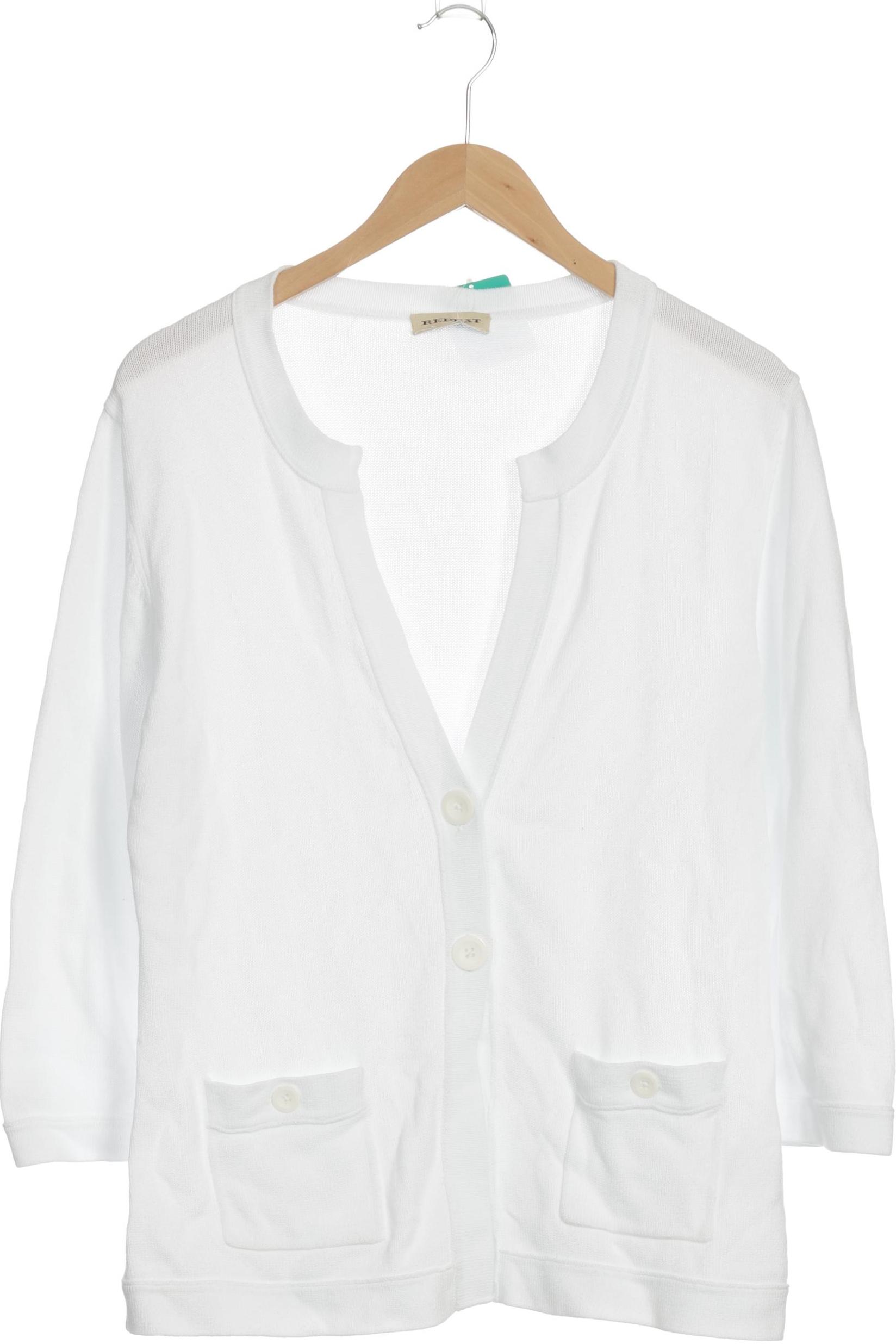 

Repeat Damen Strickjacke, weiß, Gr. 42
