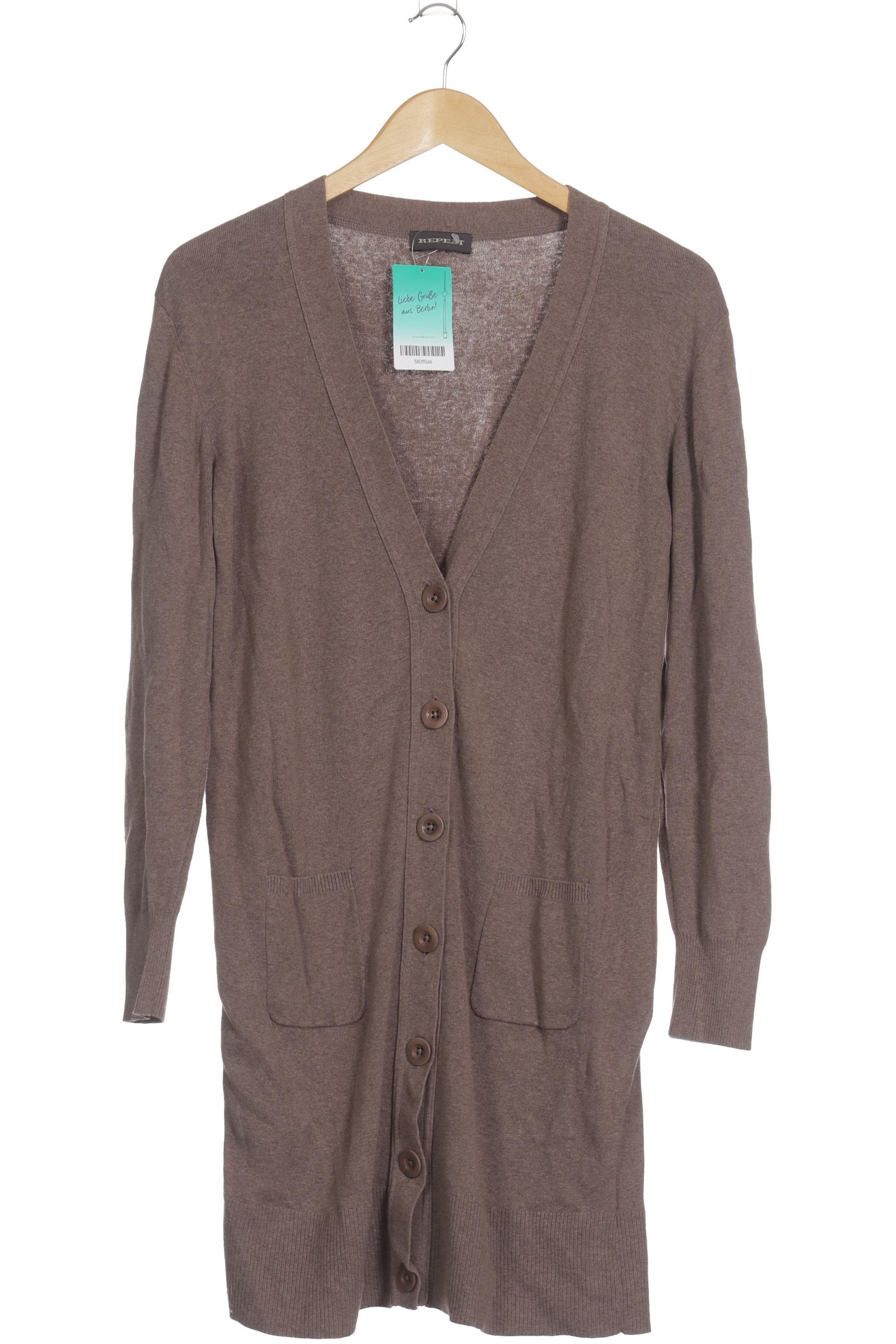 

Repeat Damen Strickjacke, braun, Gr. 44