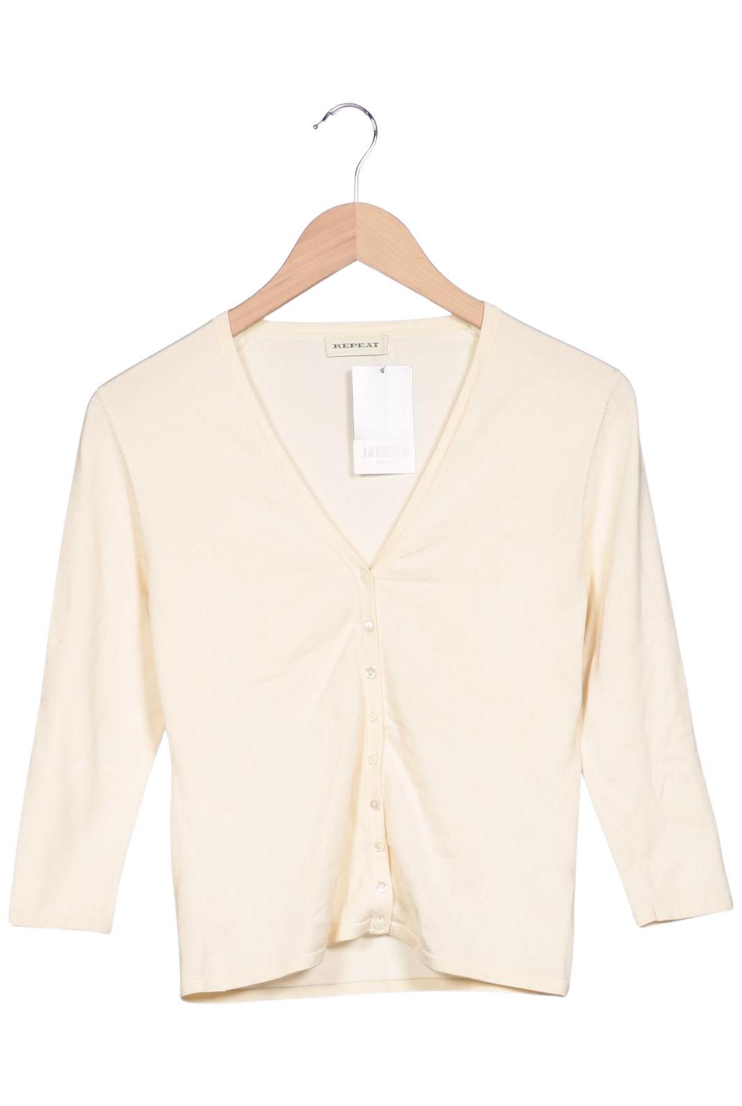 

Repeat Damen Strickjacke, cremeweiß, Gr. 36