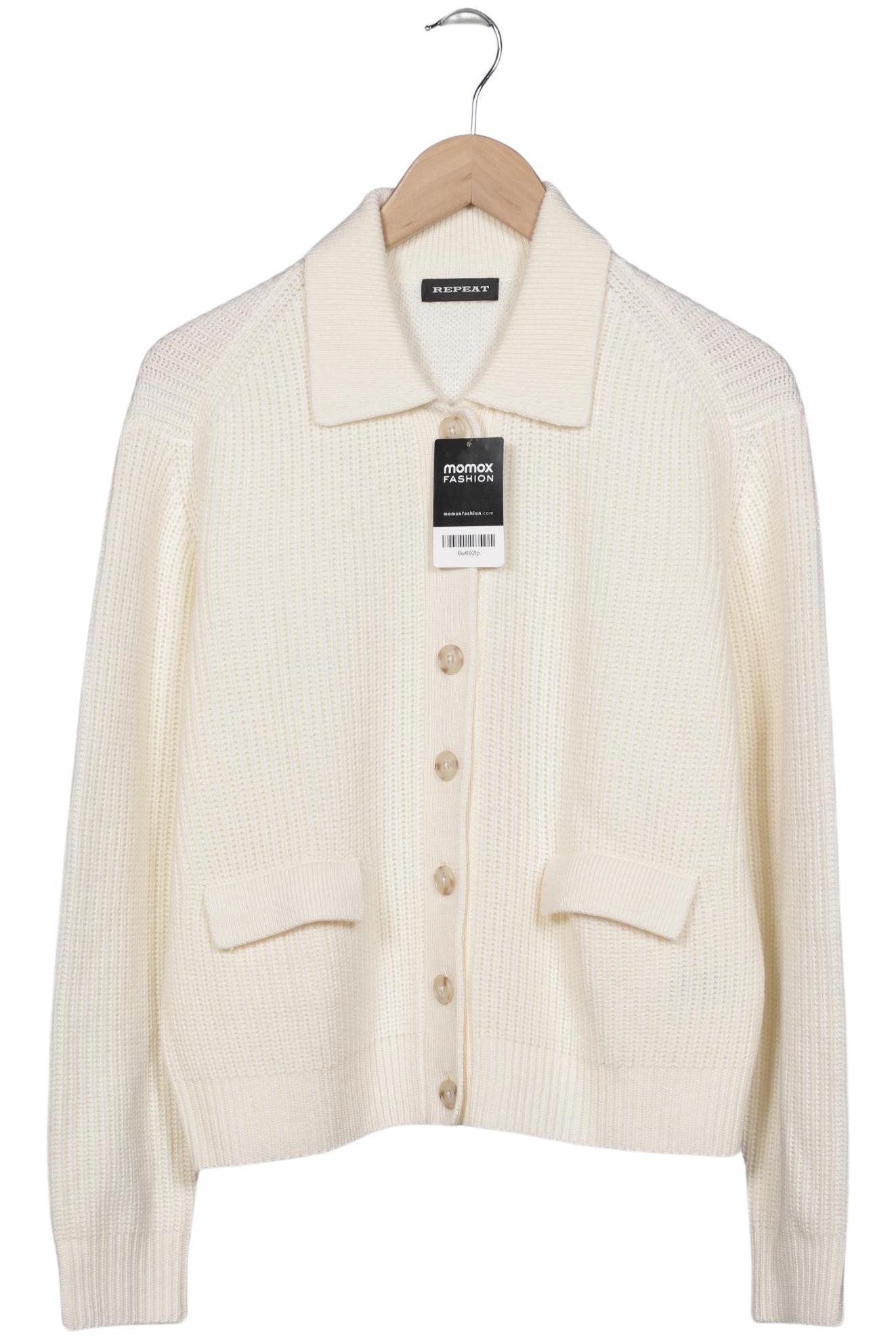 

Repeat Damen Strickjacke, cremeweiß, Gr. 40