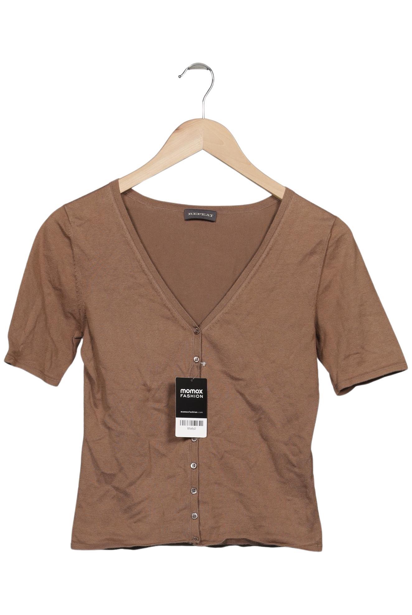 

Repeat Damen Strickjacke, braun, Gr. 38