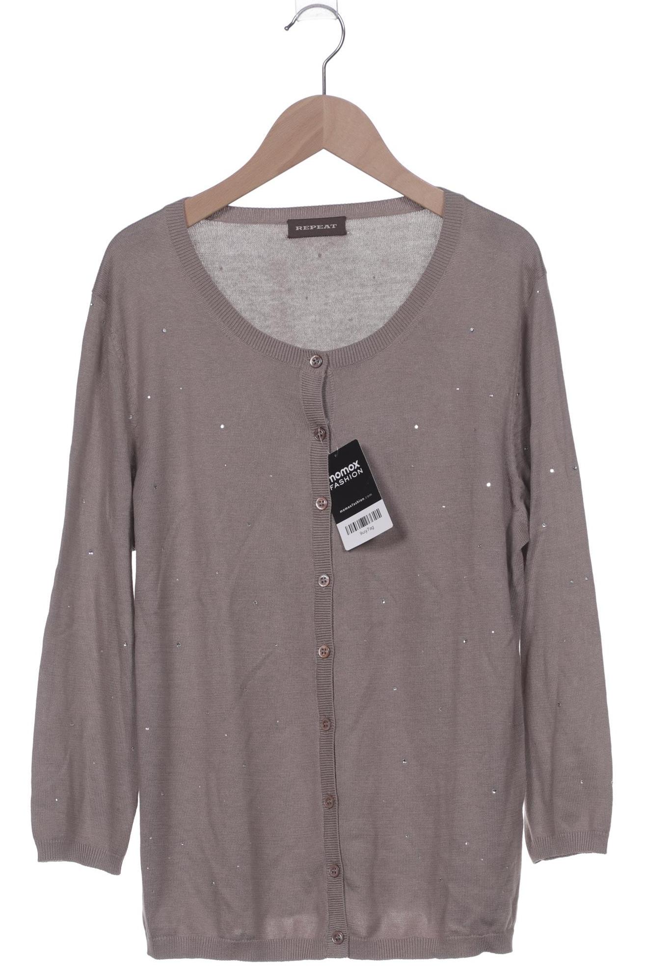 

Repeat Damen Strickjacke, beige, Gr. 40