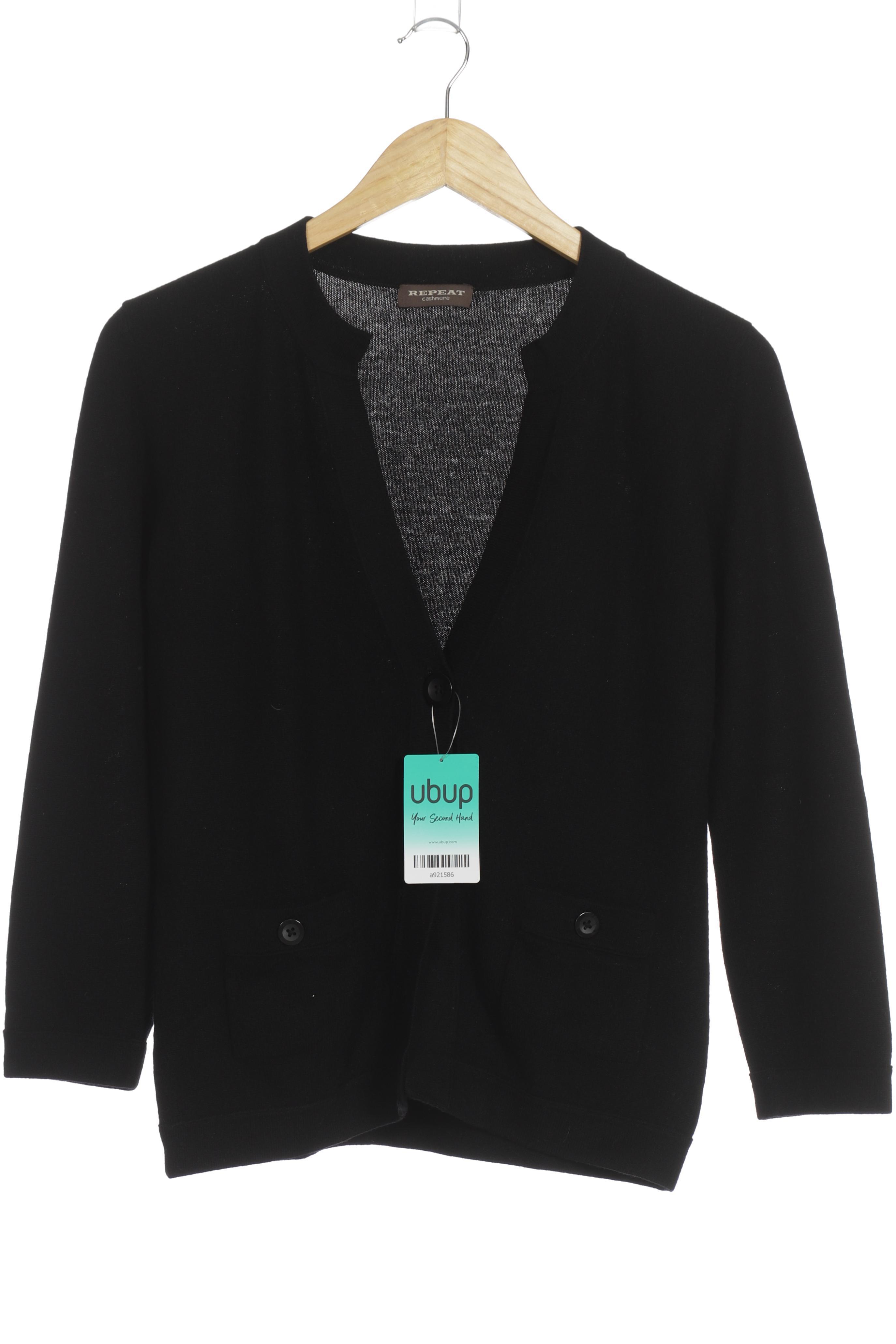 

Repeat Damen Strickjacke, schwarz, Gr. 38