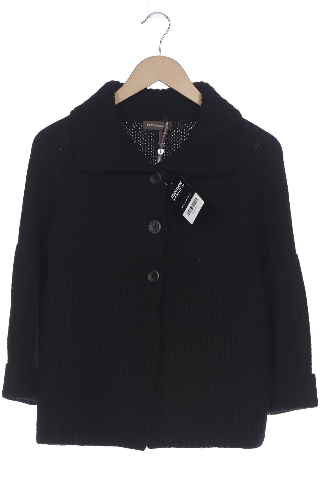 

Repeat Damen Strickjacke, schwarz, Gr. 38
