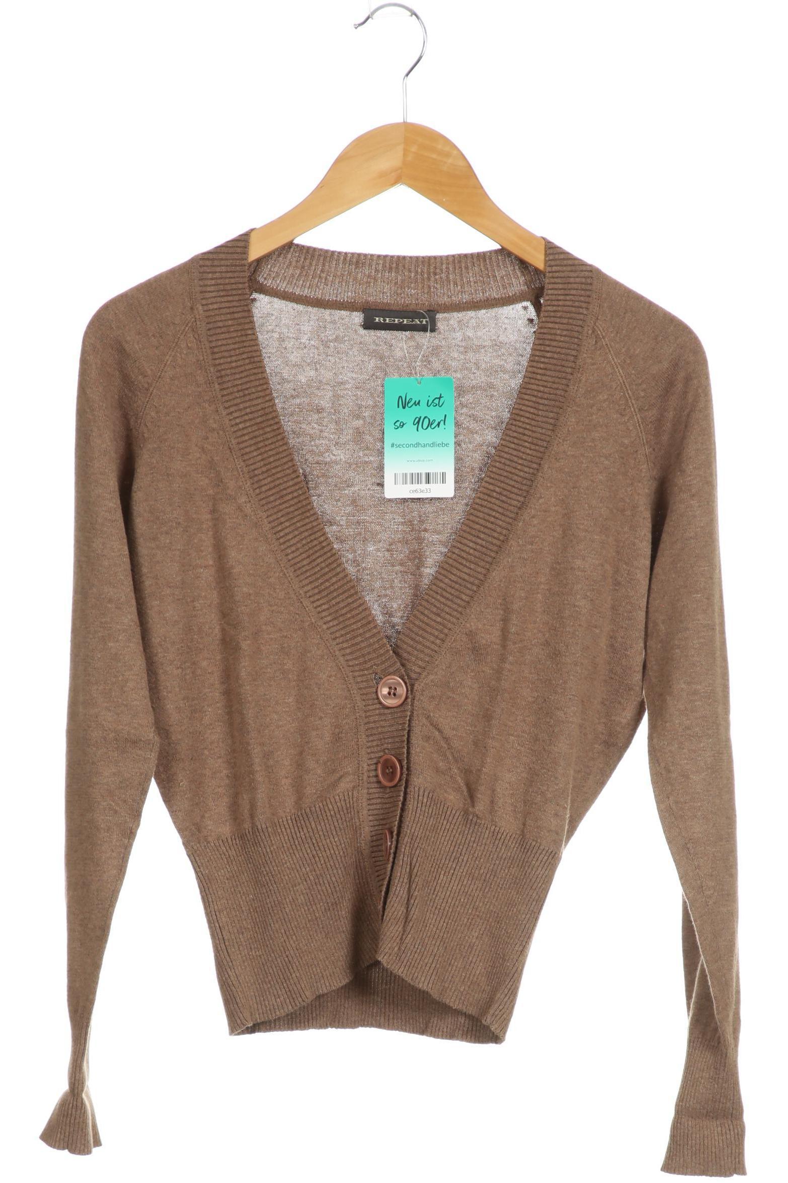 

Repeat Damen Strickjacke, braun, Gr. 36