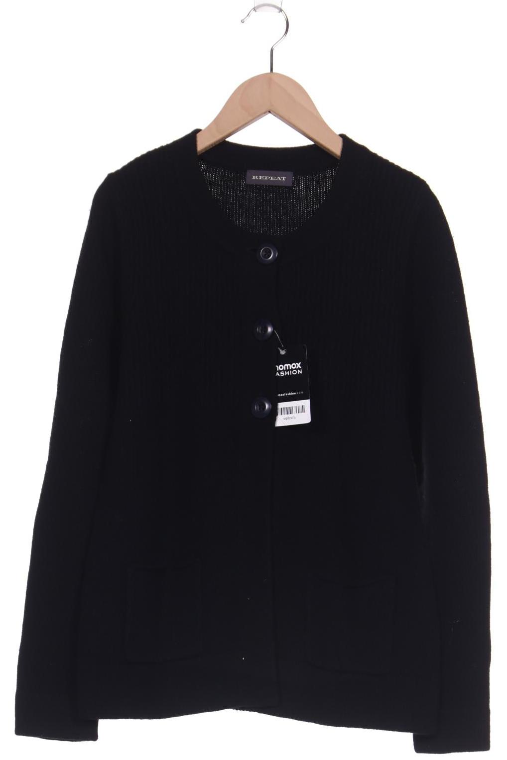 

Repeat Damen Strickjacke, schwarz, Gr. 38