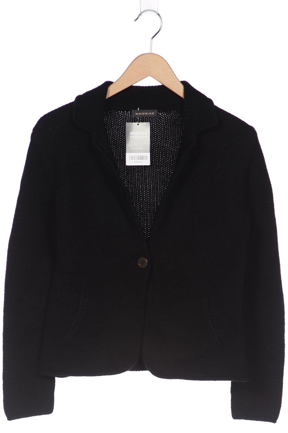 

Repeat Damen Strickjacke, schwarz, Gr. 40
