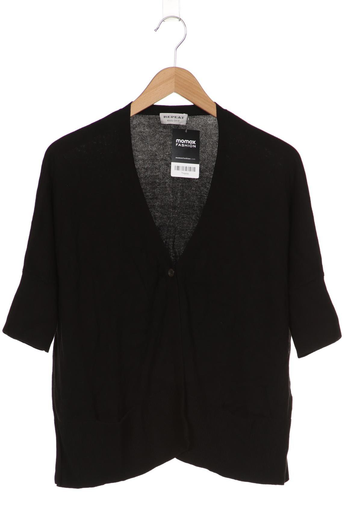 

Repeat Damen Strickjacke, schwarz, Gr. 38