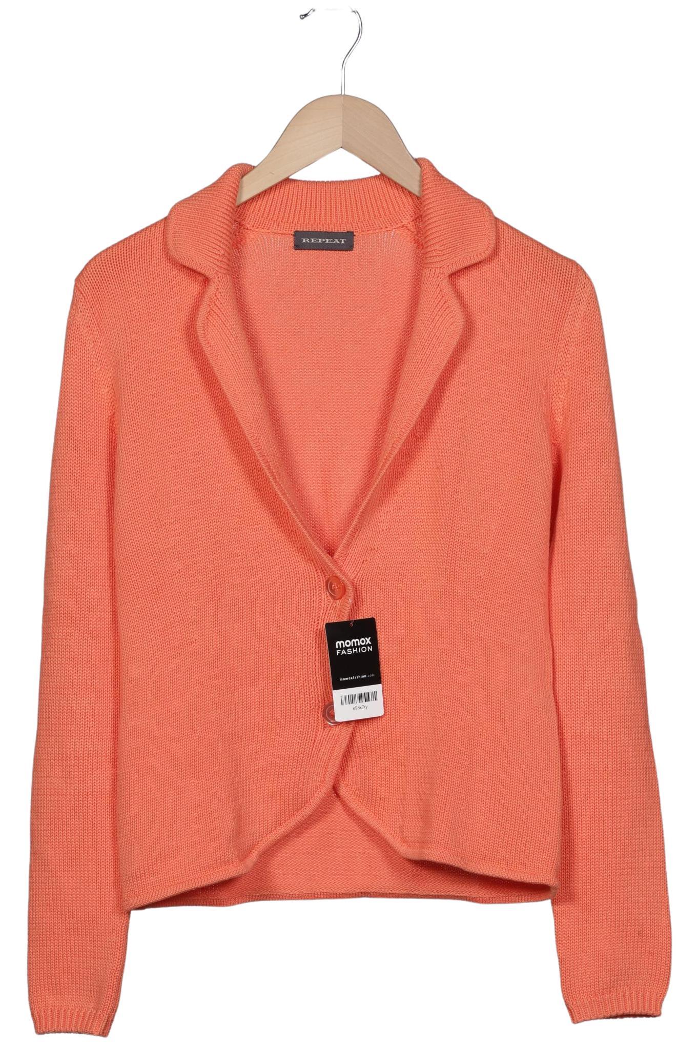 

Repeat Damen Strickjacke, orange, Gr. 36