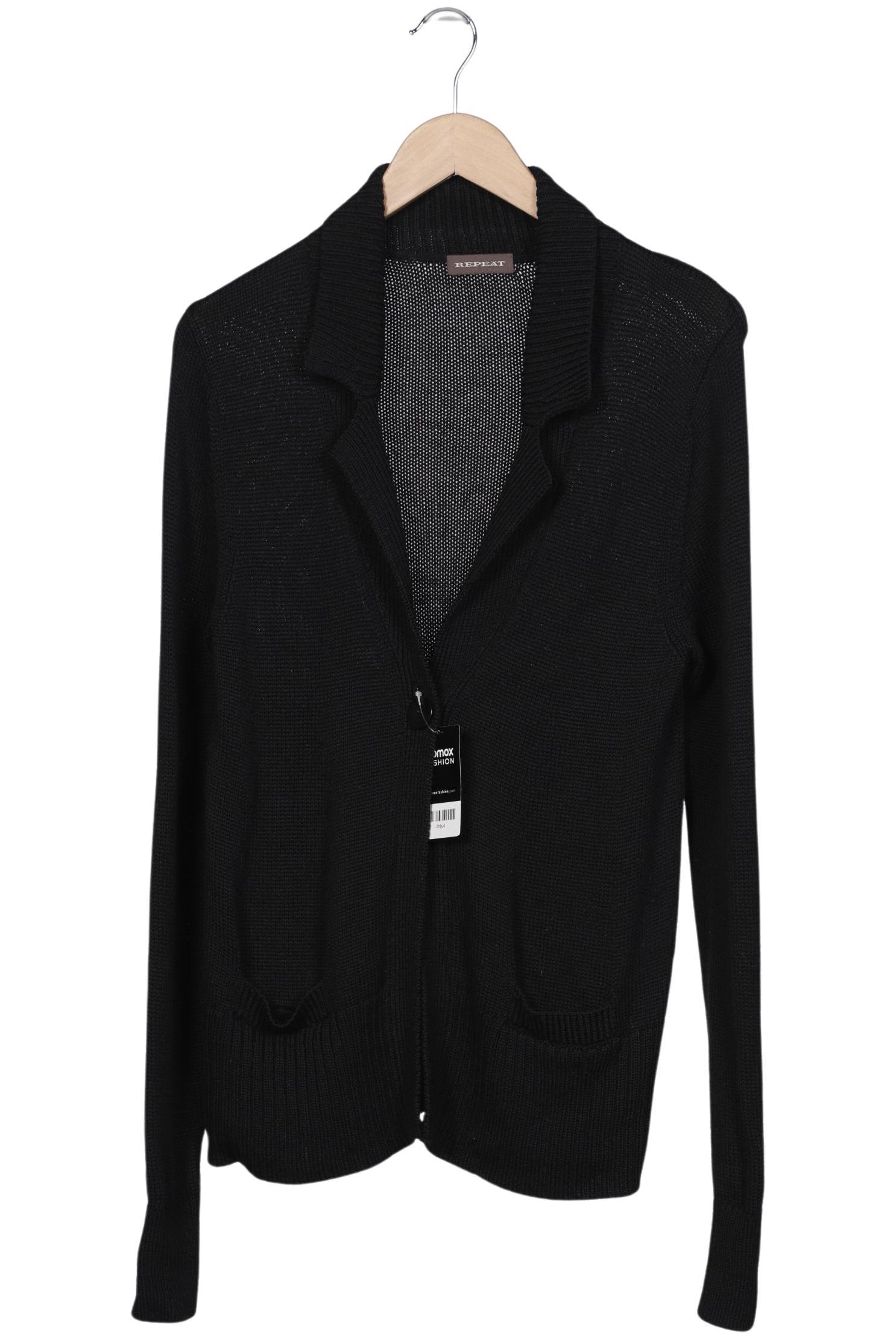 

Repeat Damen Strickjacke, schwarz, Gr. 36