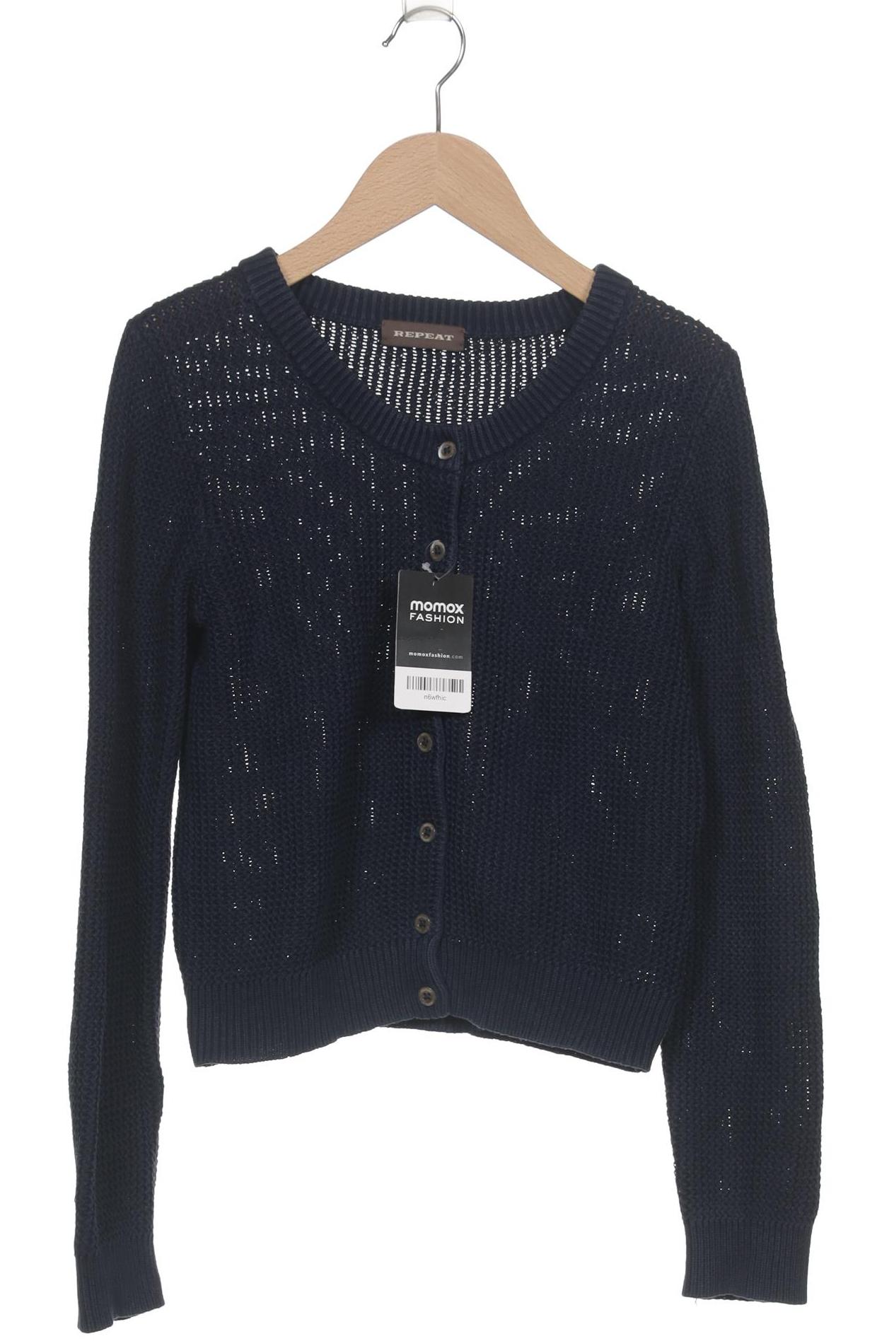 

Repeat Damen Strickjacke, marineblau, Gr. 40