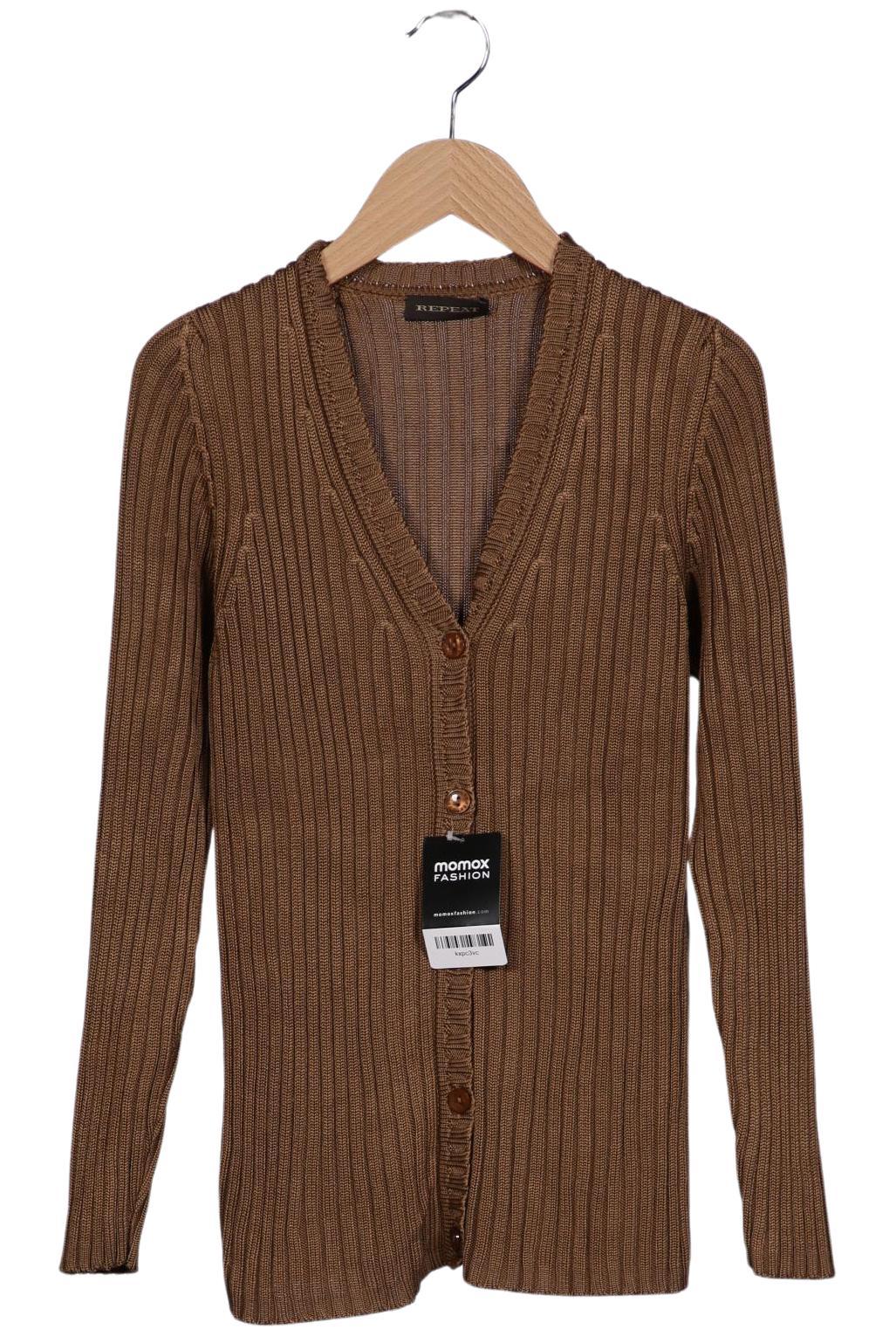 

Repeat Damen Strickjacke, braun, Gr. 34