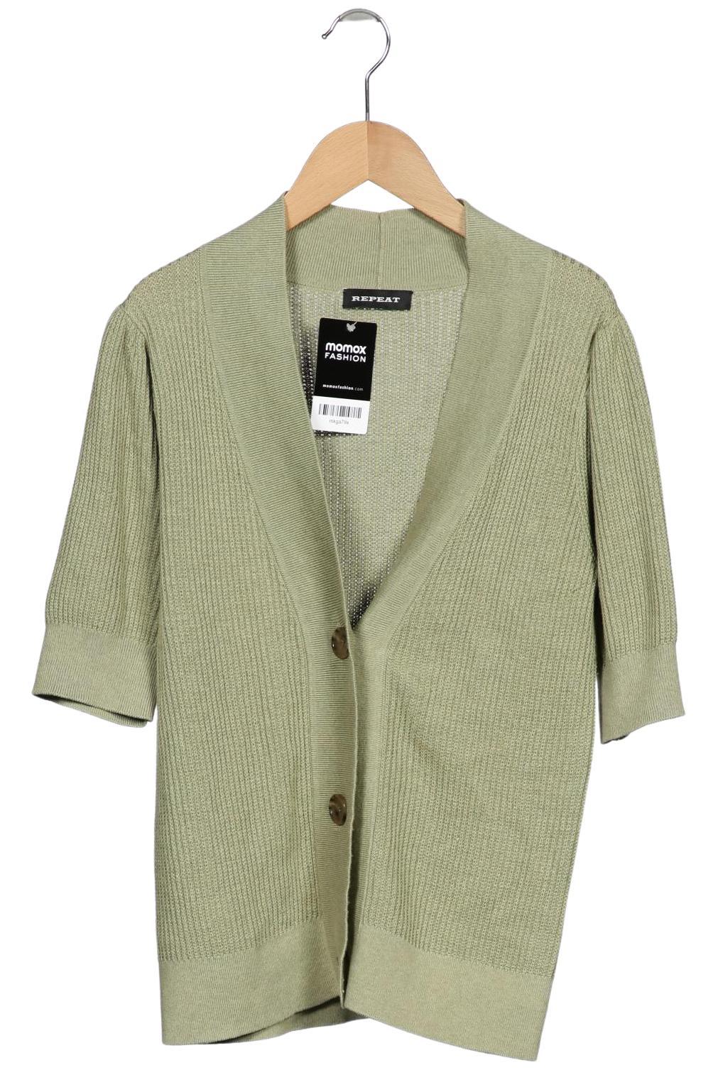 

Repeat Damen Strickjacke, hellgrün, Gr. 38