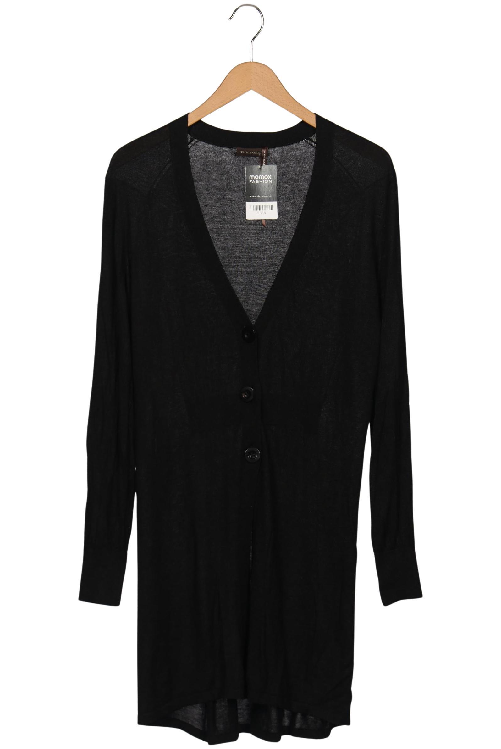 

Repeat Damen Strickjacke, schwarz, Gr. 42