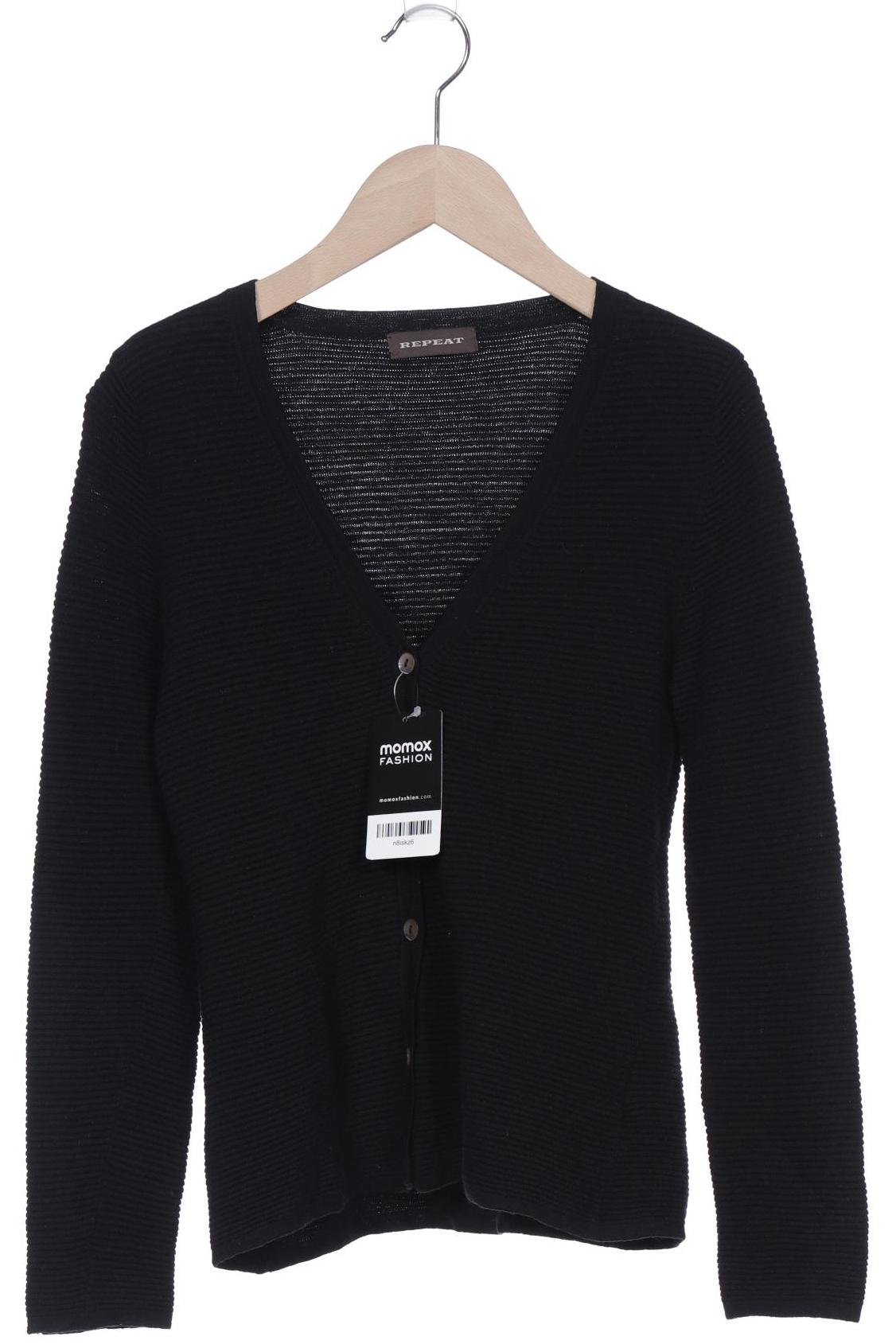 

Repeat Damen Strickjacke, schwarz, Gr. 36